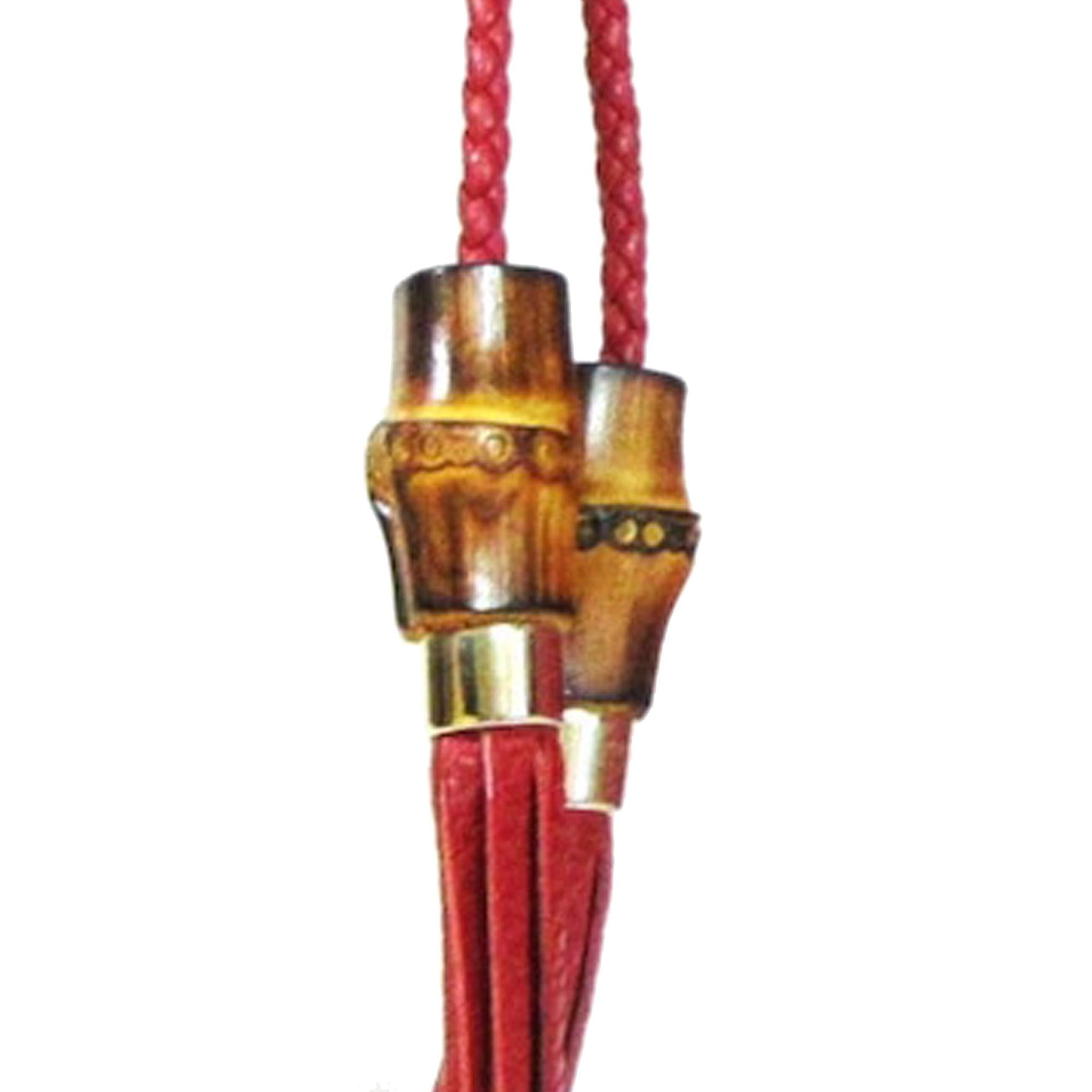 Gucci Bamboo Tassel Clutch Bag (SHG-YpZrov)