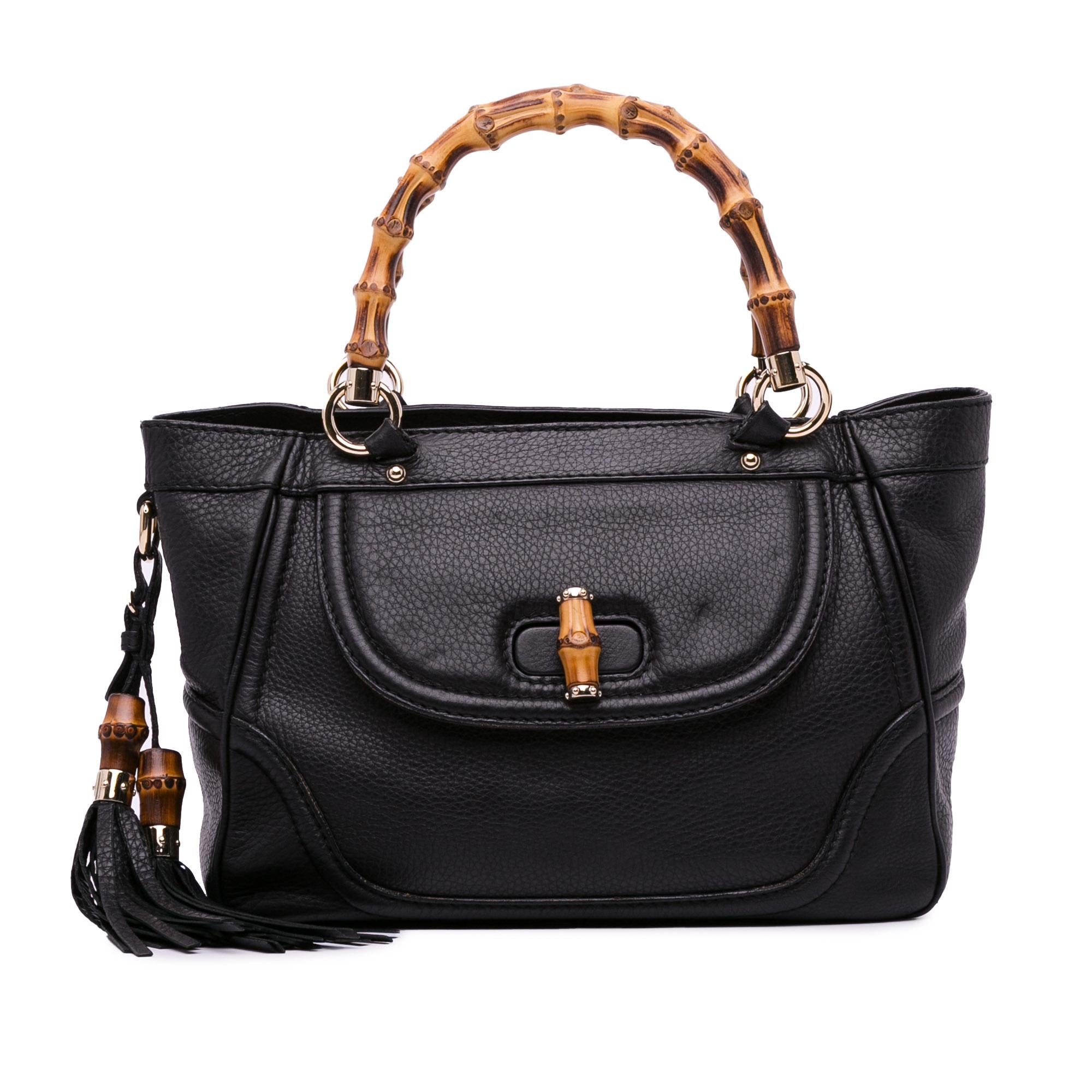Gucci Bamboo Tassel Tote Bag (SHG-7lSzMQ)