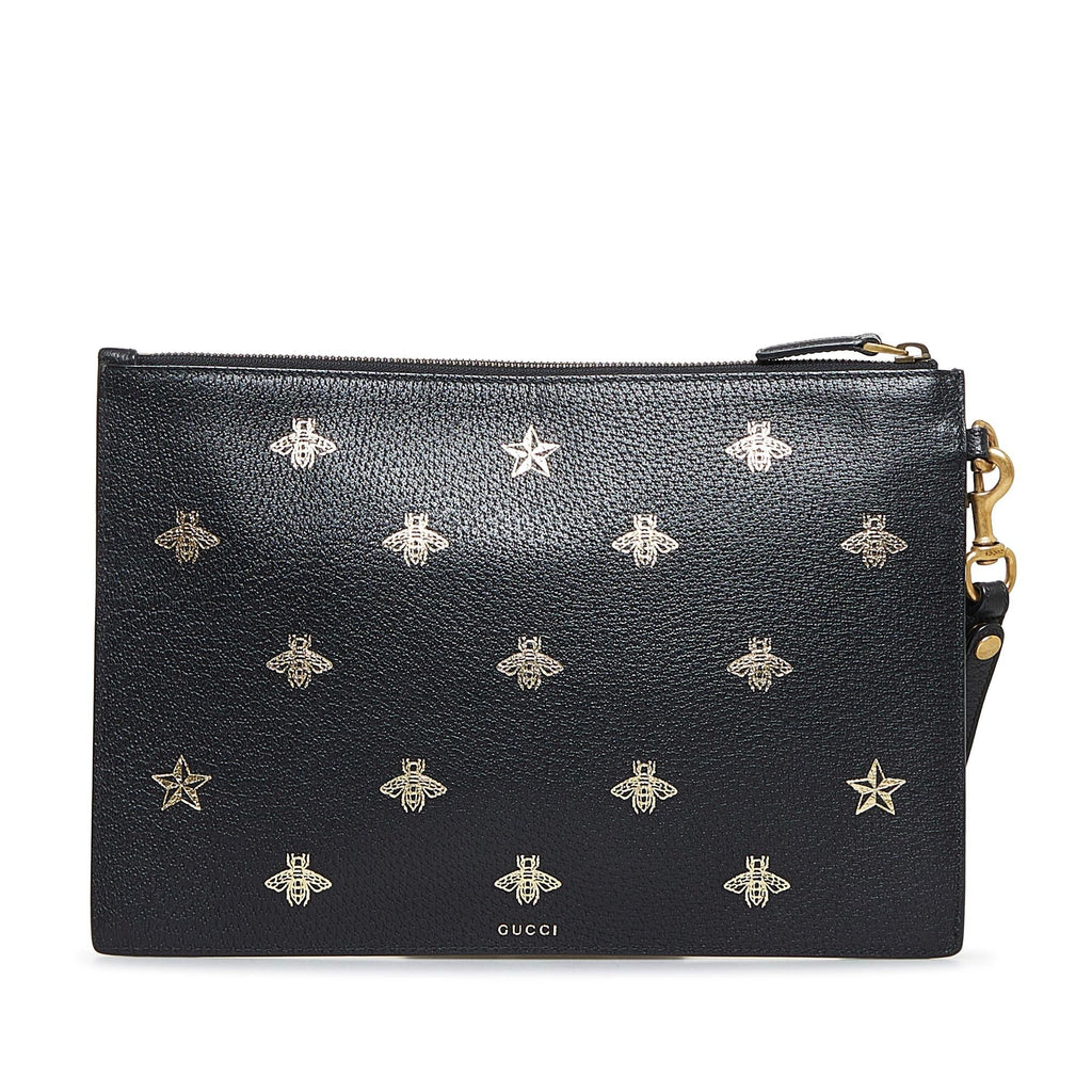 Gucci Bee Star Clutch (SHG-nCln2z)