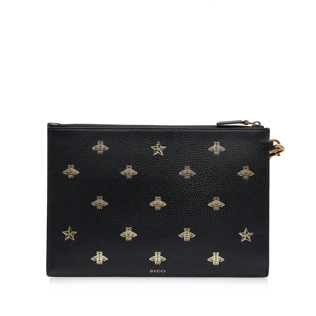 Gucci Bee Star Clutch (SHG-AF5WVQ)