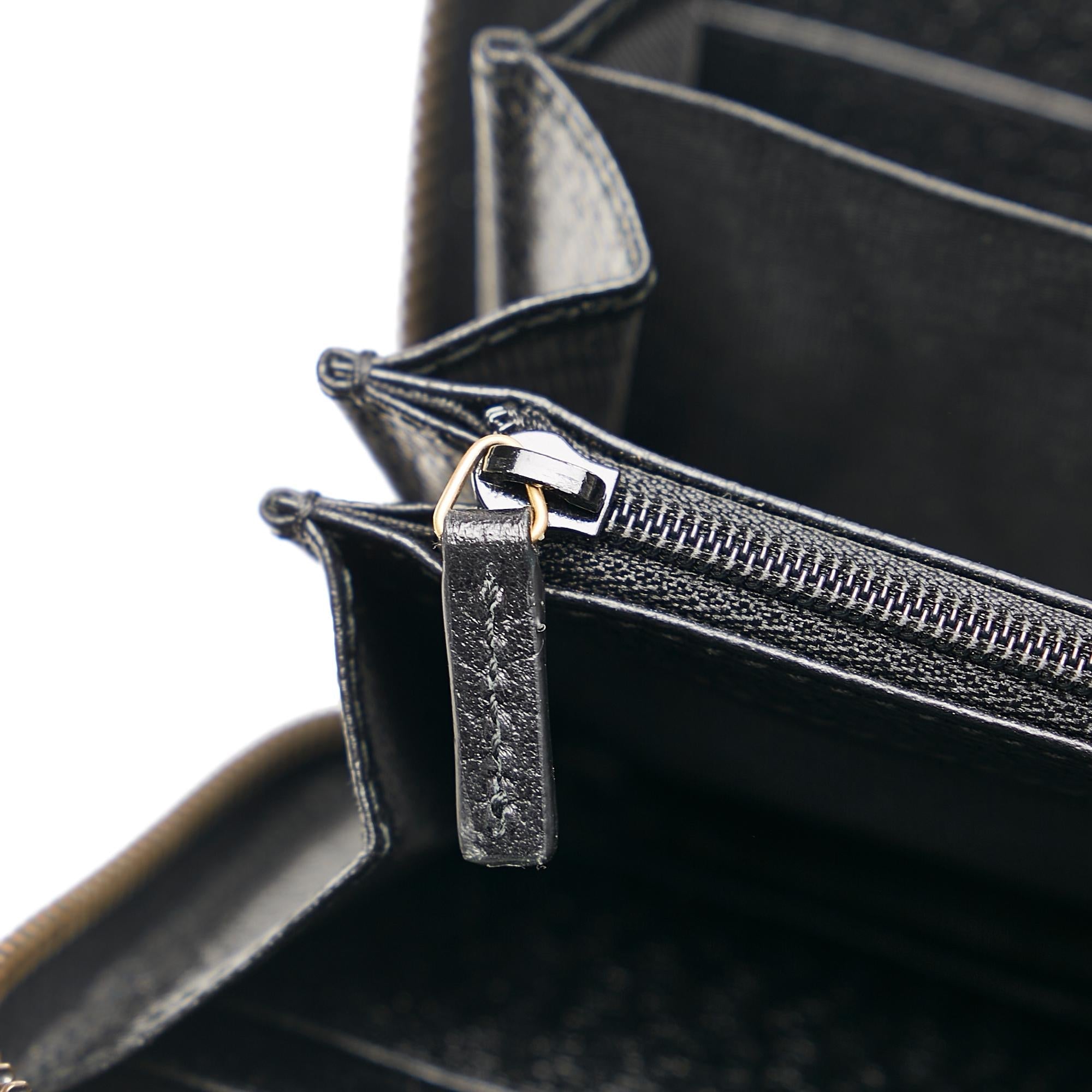 Gucci Bee Star Continental Zip Wallet (SHG-36984)