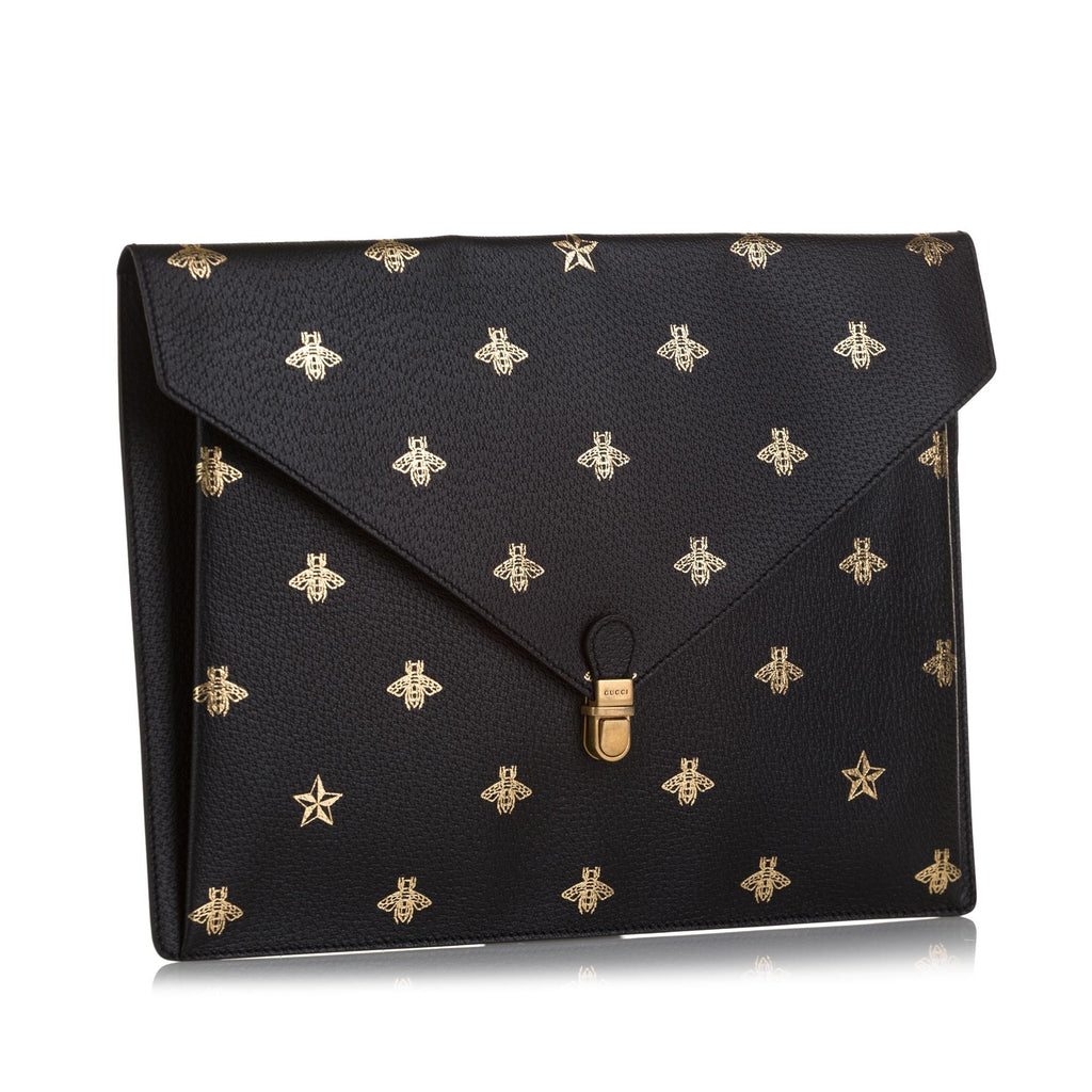 Gucci Bee Star Envelope Portfolio (SHG-ssbcCg)