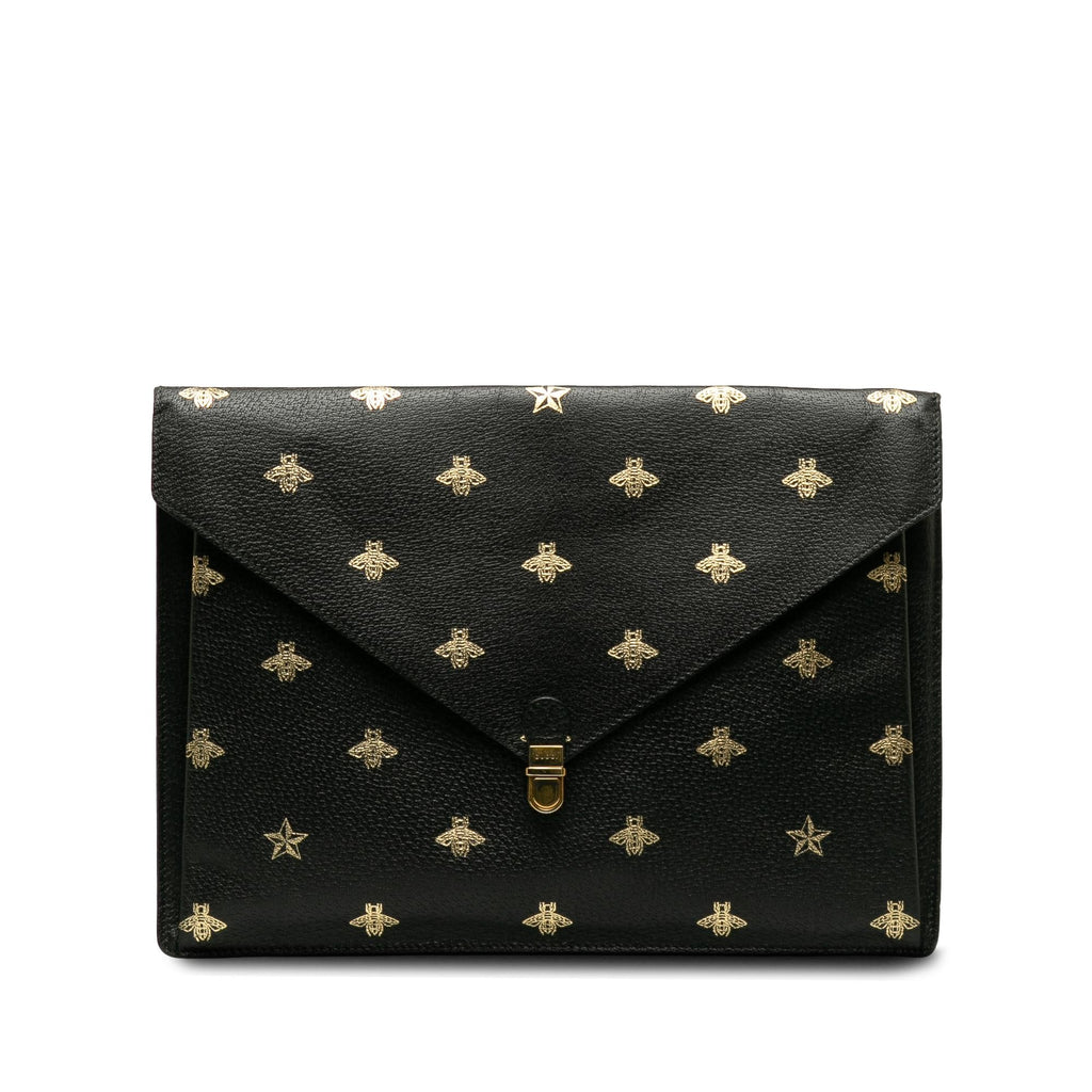 Gucci Bee Star Envelope Portfolio (SHG-JqytMo)