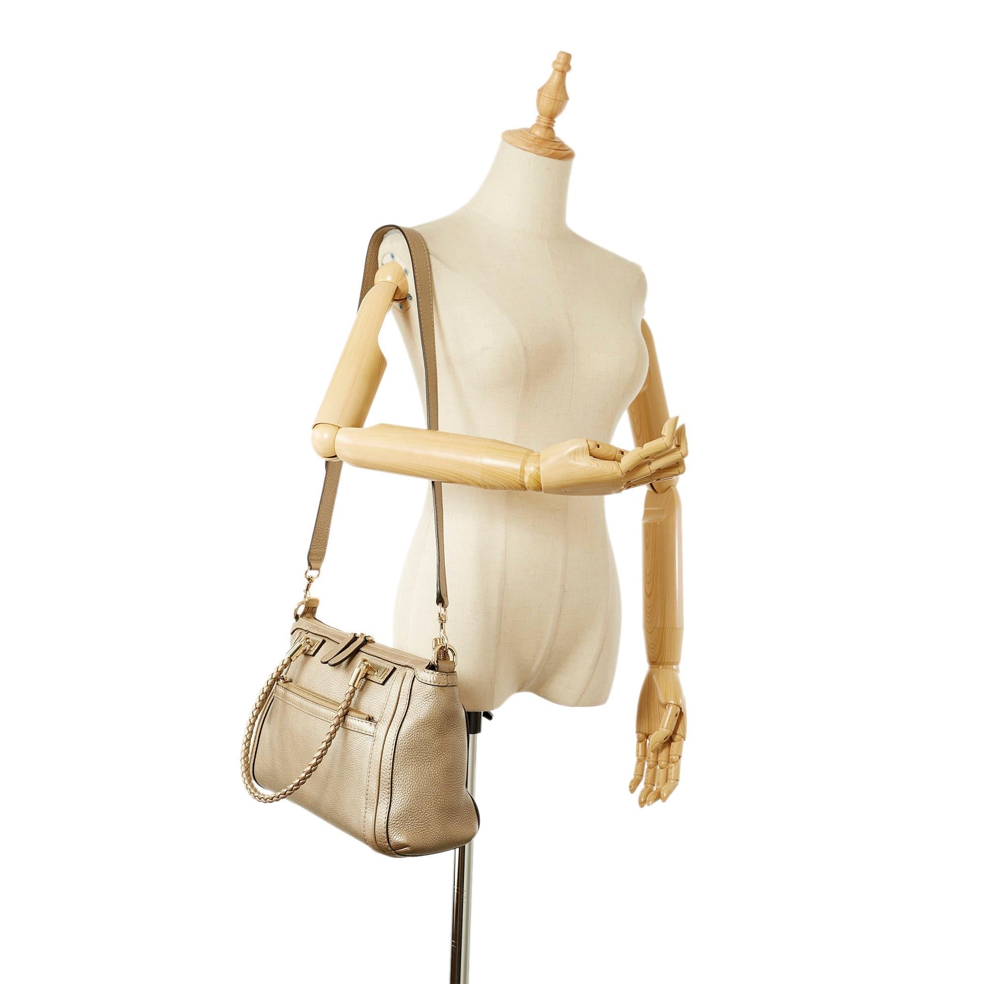Gucci Bella Leather Satchel (SHG-20824)