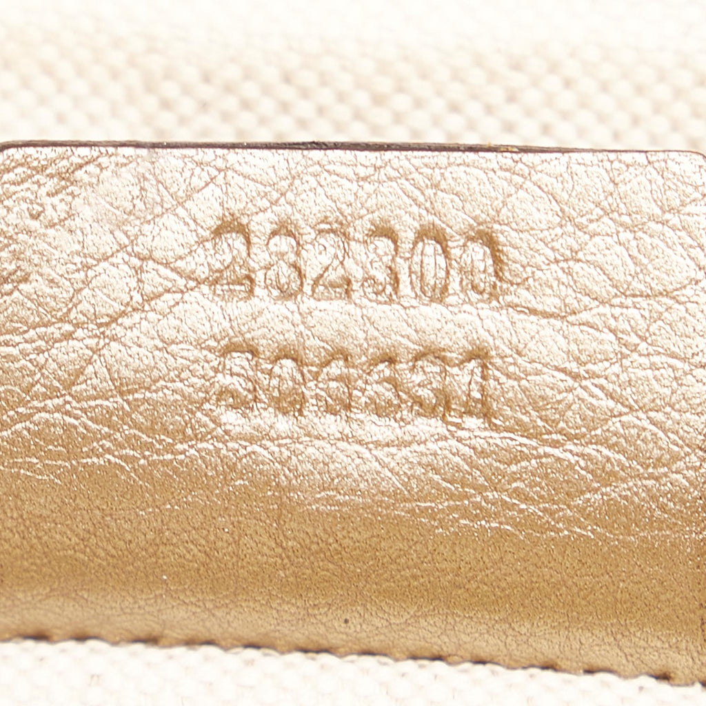 Gucci Bella Leather Satchel (SHG-34976)