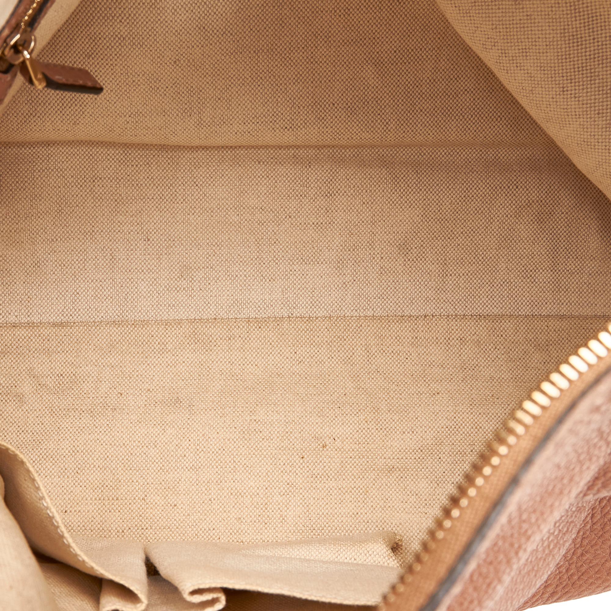 Gucci Bella Leather Shoulder Bag (SHG-27179)
