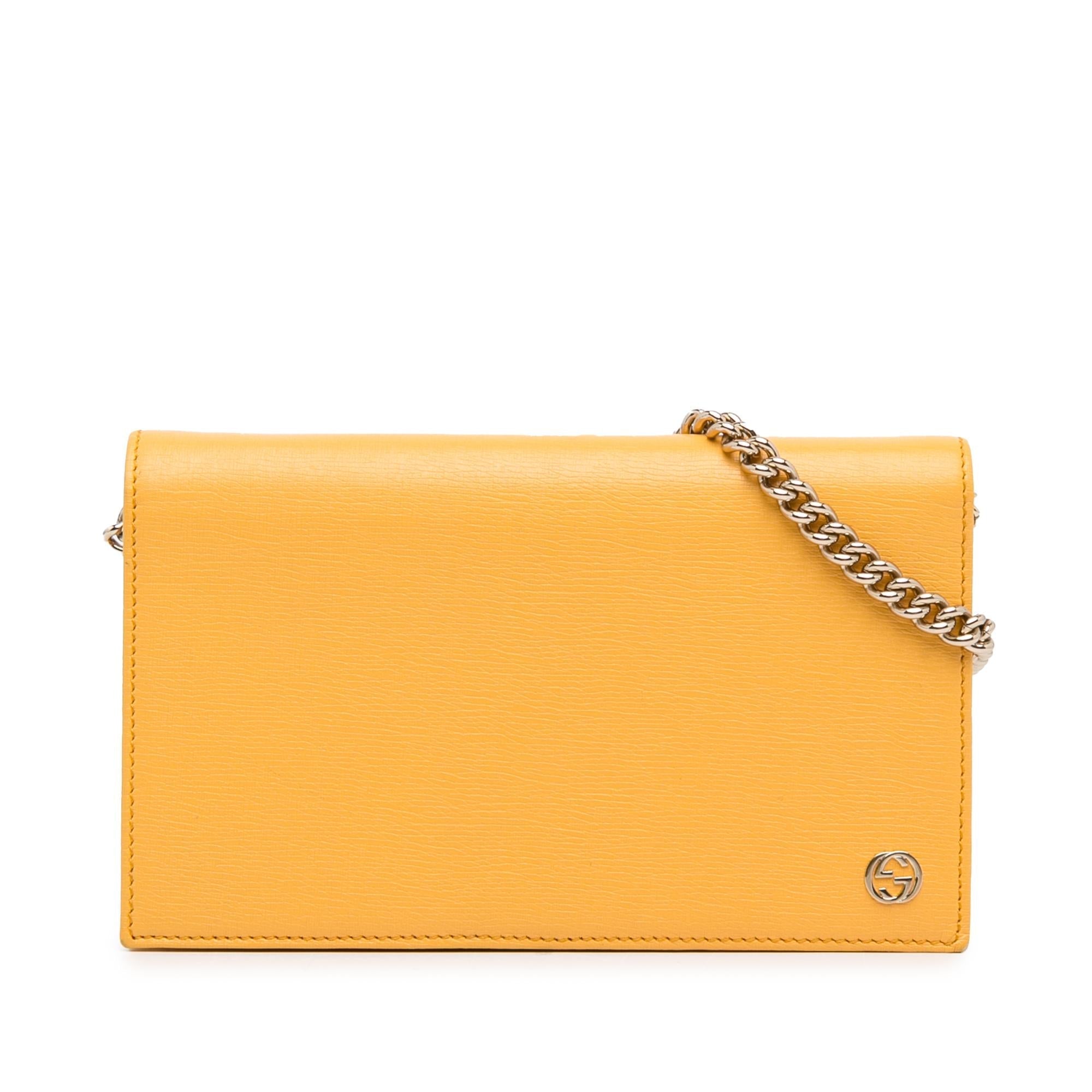 Gucci Betty Leather Wallet On Chain (SHG-MD9ycM)