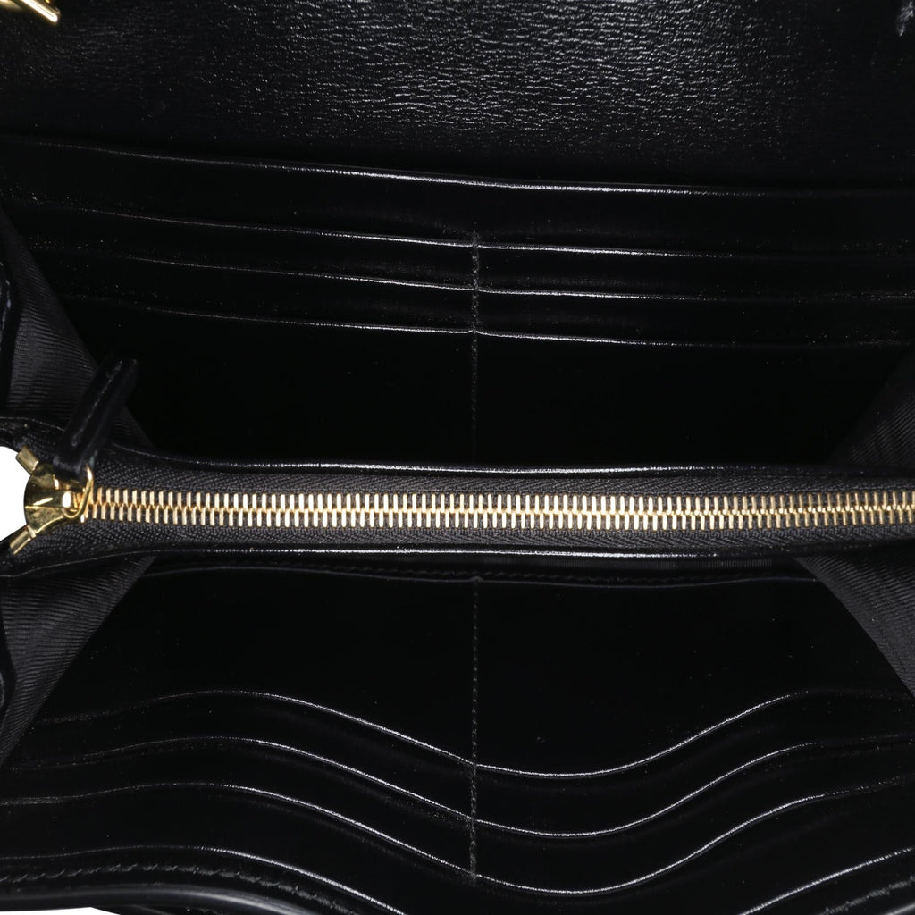 Gucci Bicolor Calfskin Jackie 1961 Wallet On Chain