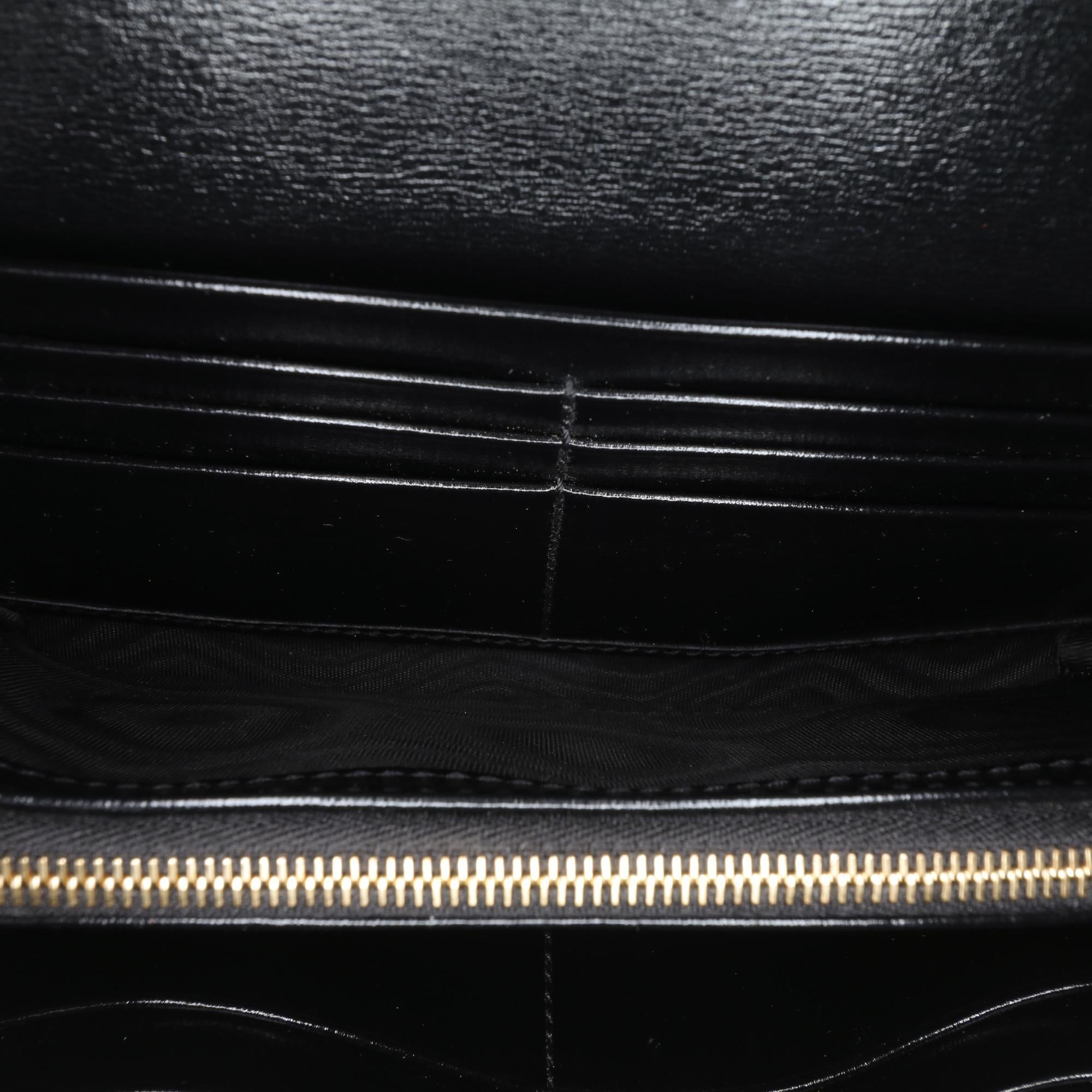 Gucci Bicolor Calfskin Jackie 1961 Wallet On Chain