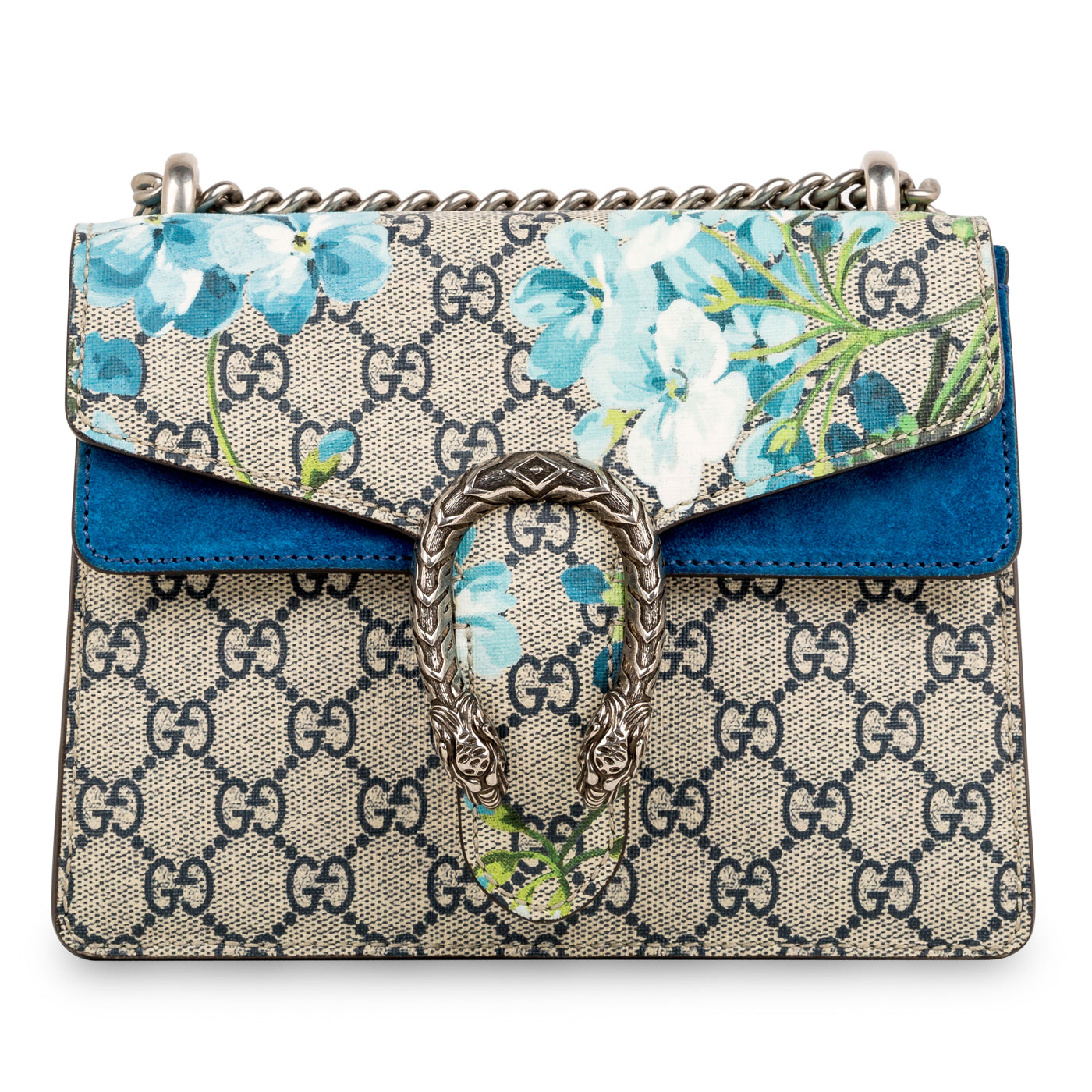 Dioronysus Gucci Supreme Mini Bag Blooms