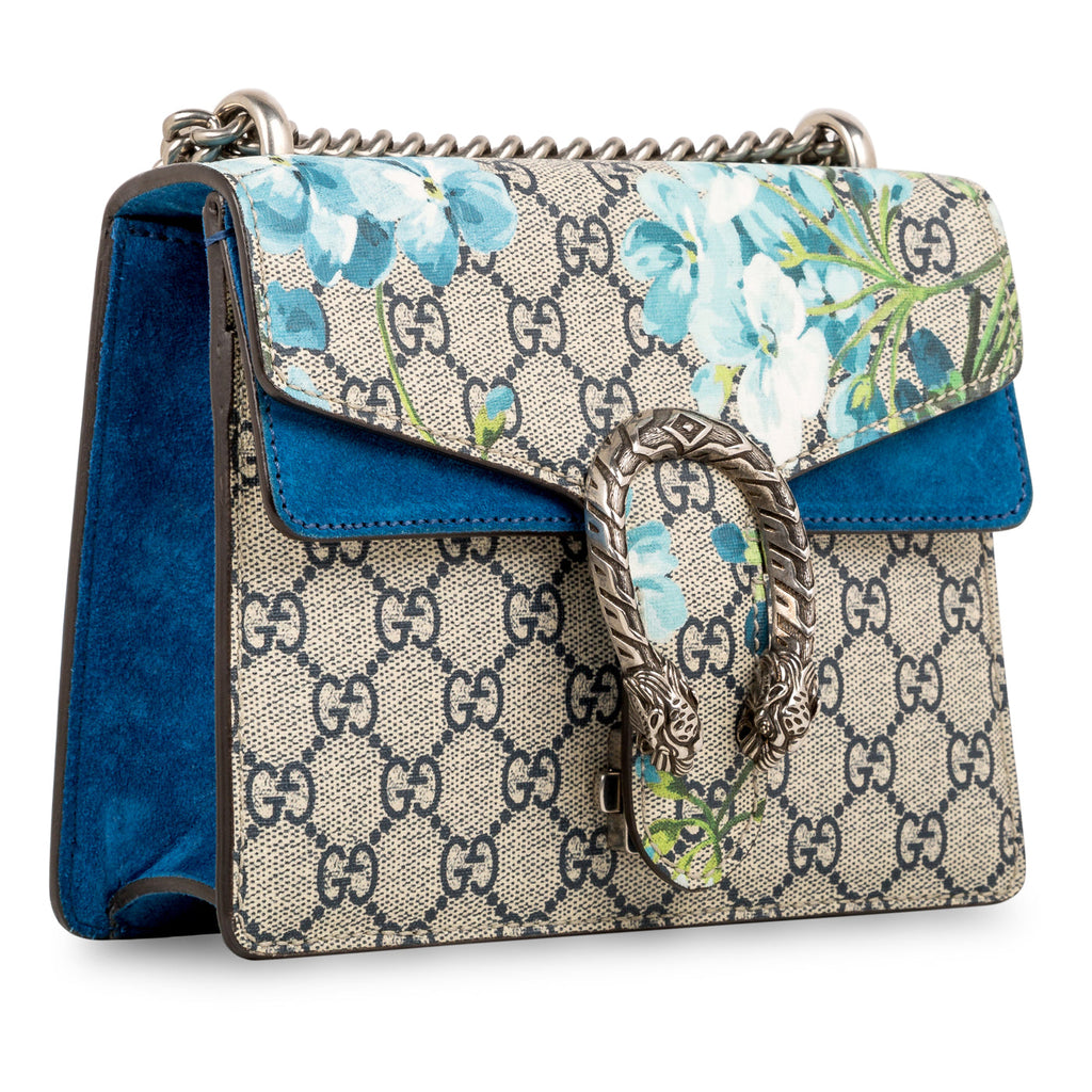Dioronysus Gucci Supreme Mini Bag Blooms