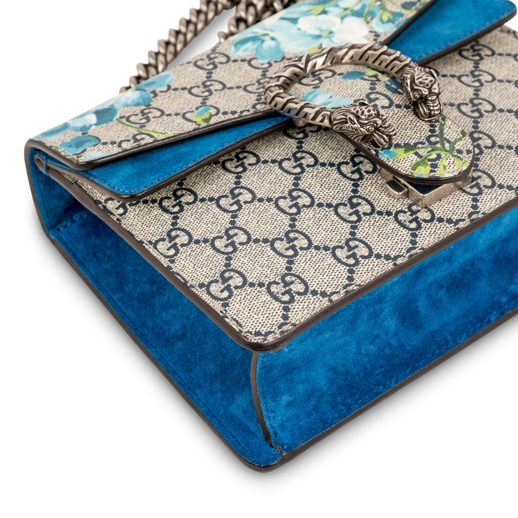 Dioronysus Gucci Supreme Mini Bag Blooms