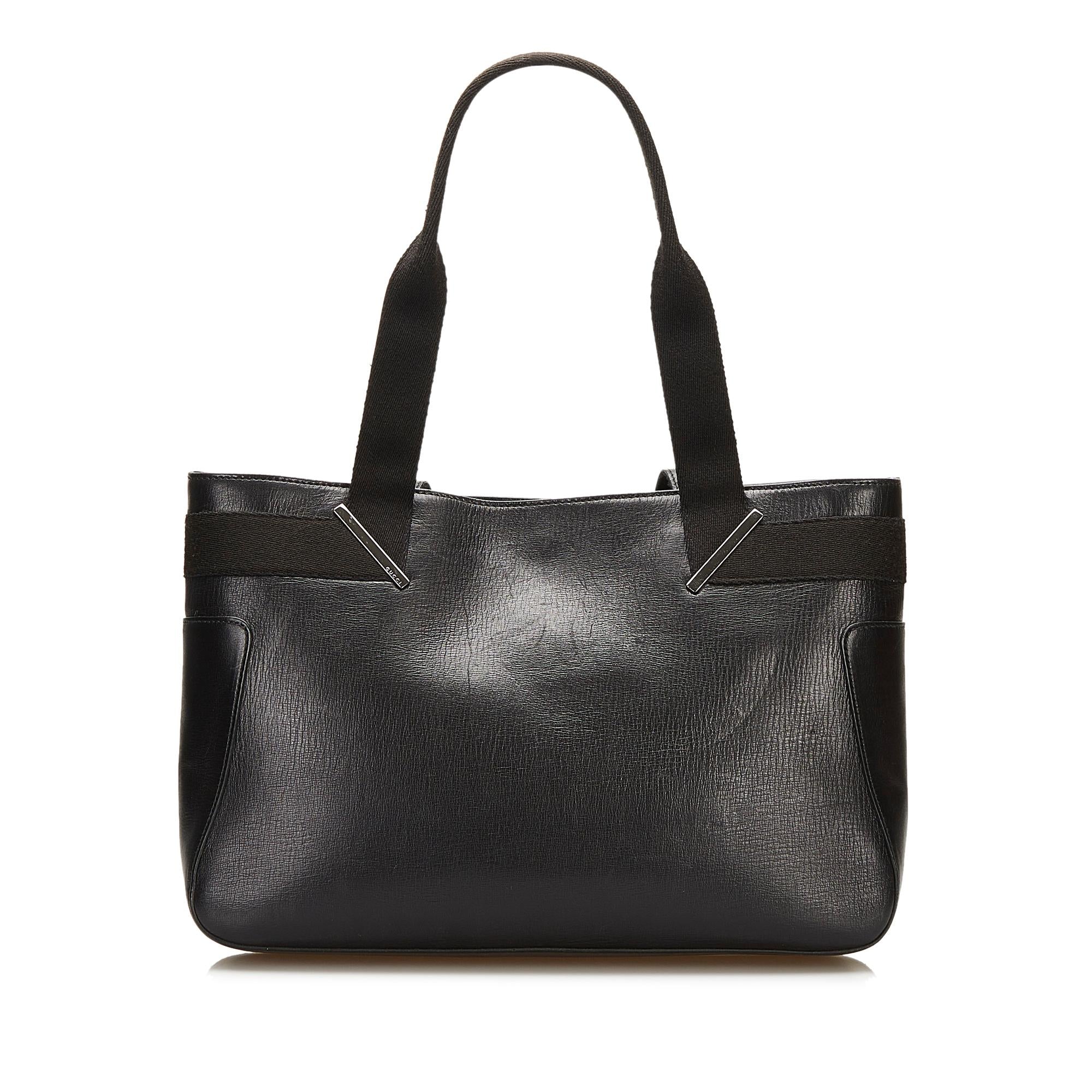 Gucci Calf Leather Tote (SHG-35952)