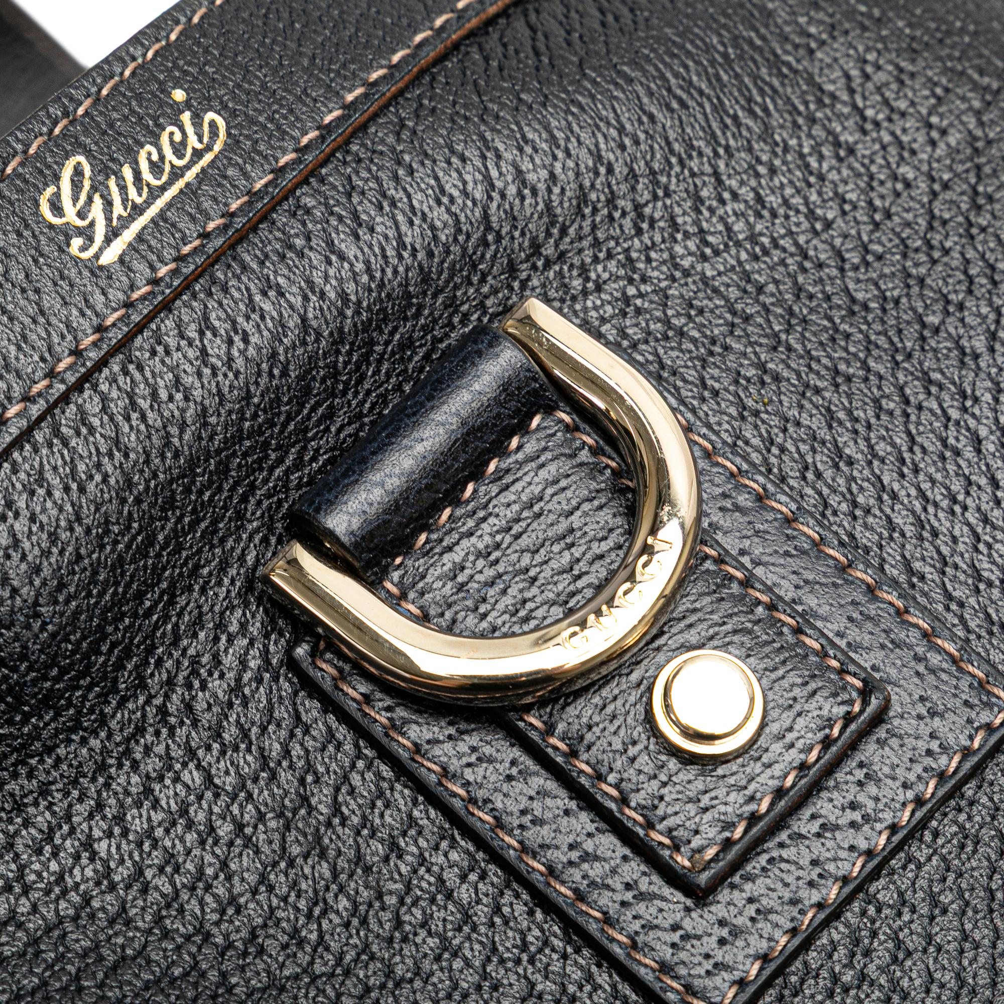 Gucci Calfskin Abbey D Ring Tote