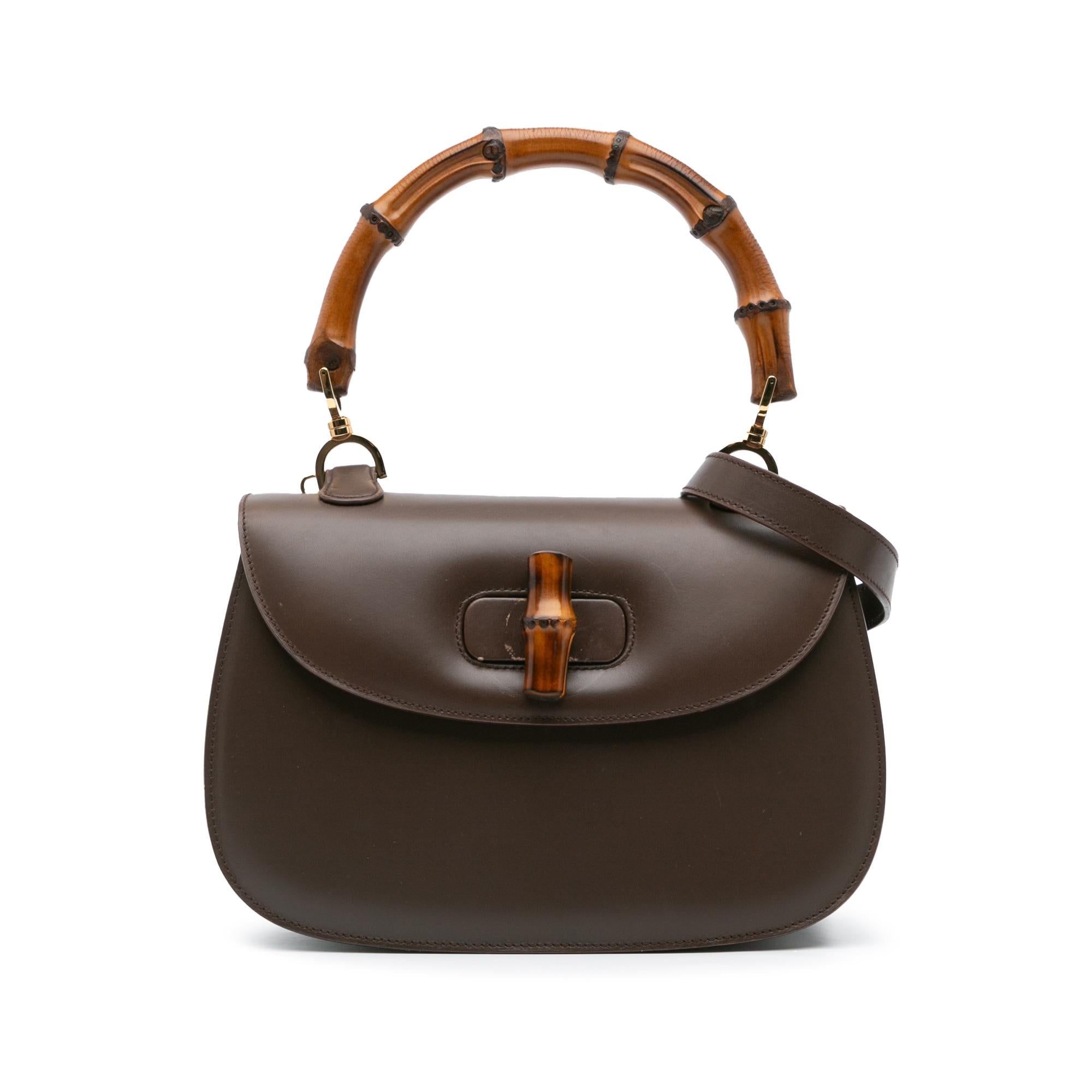 Gucci Calfskin Bamboo Night