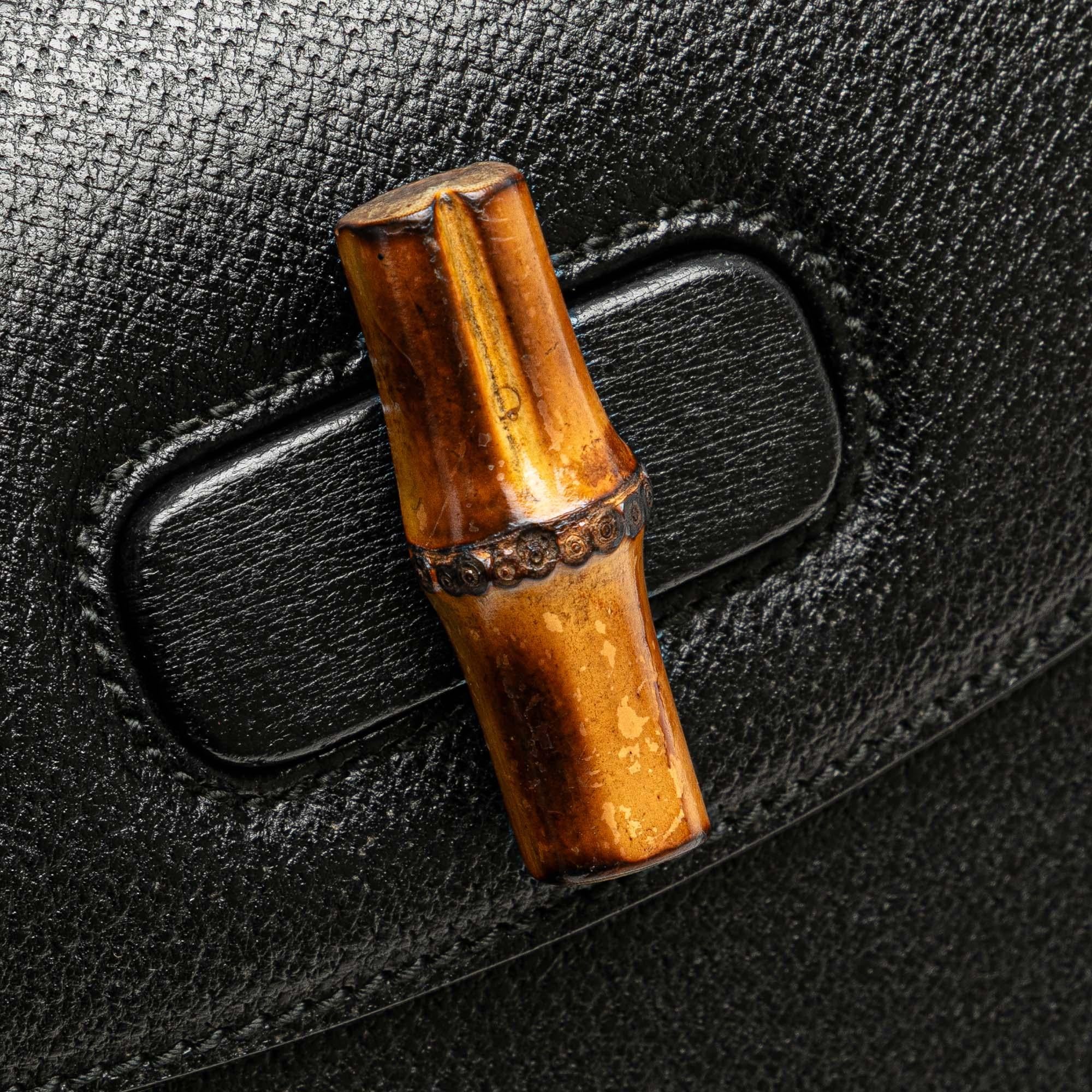 Gucci Calfskin Bamboo Night