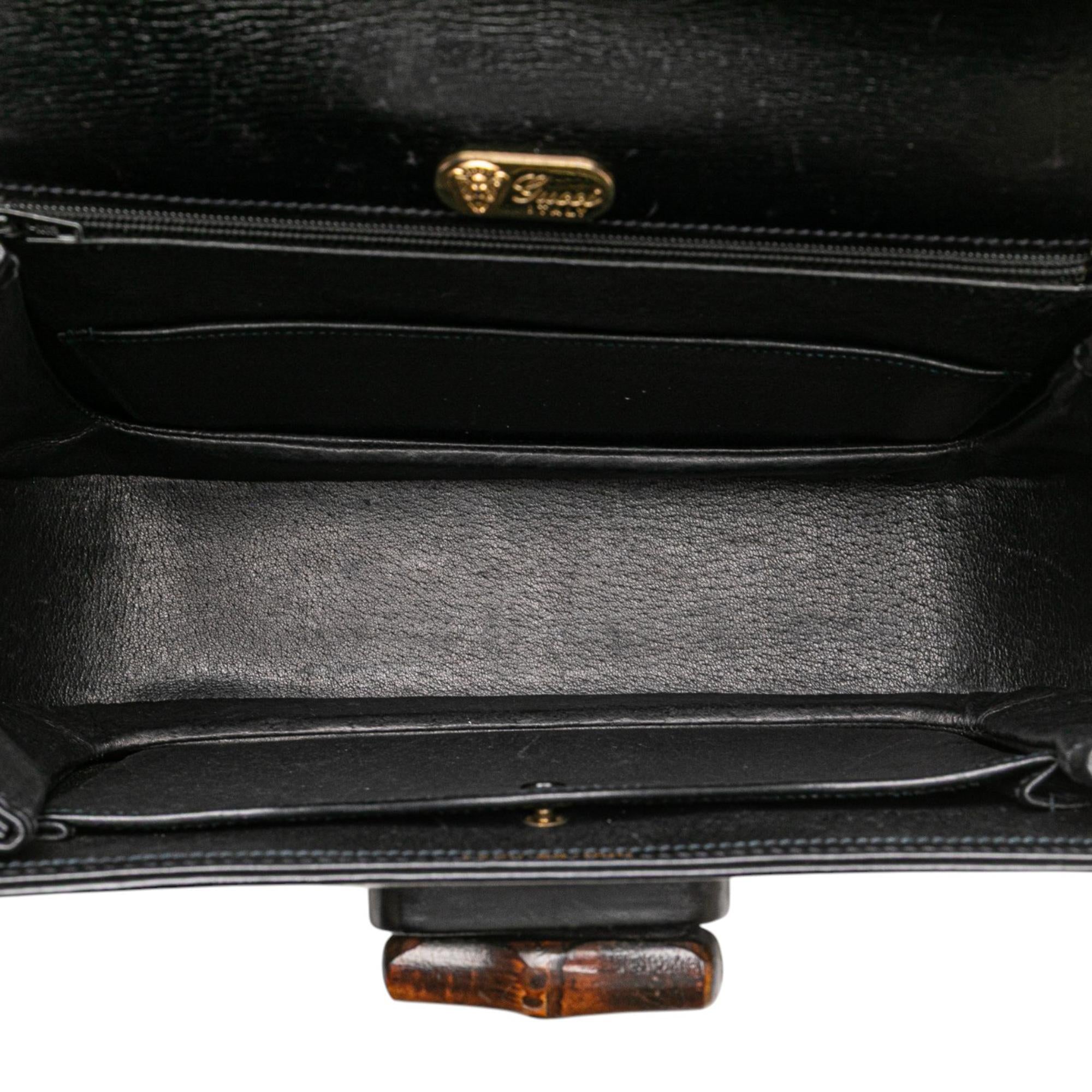 Gucci Calfskin Bamboo Night