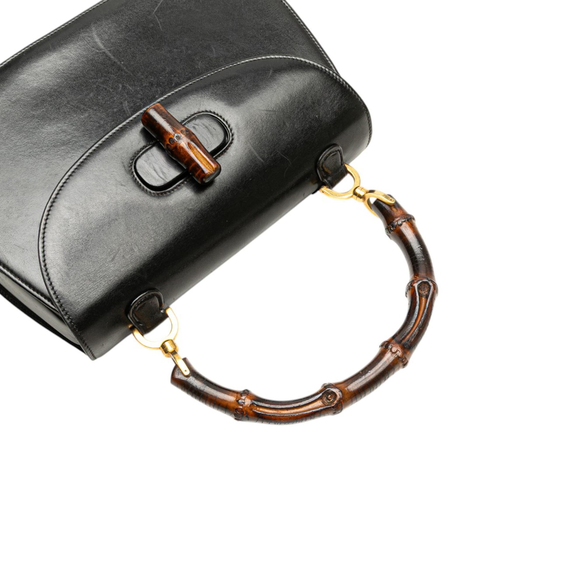 Gucci Calfskin Bamboo Night