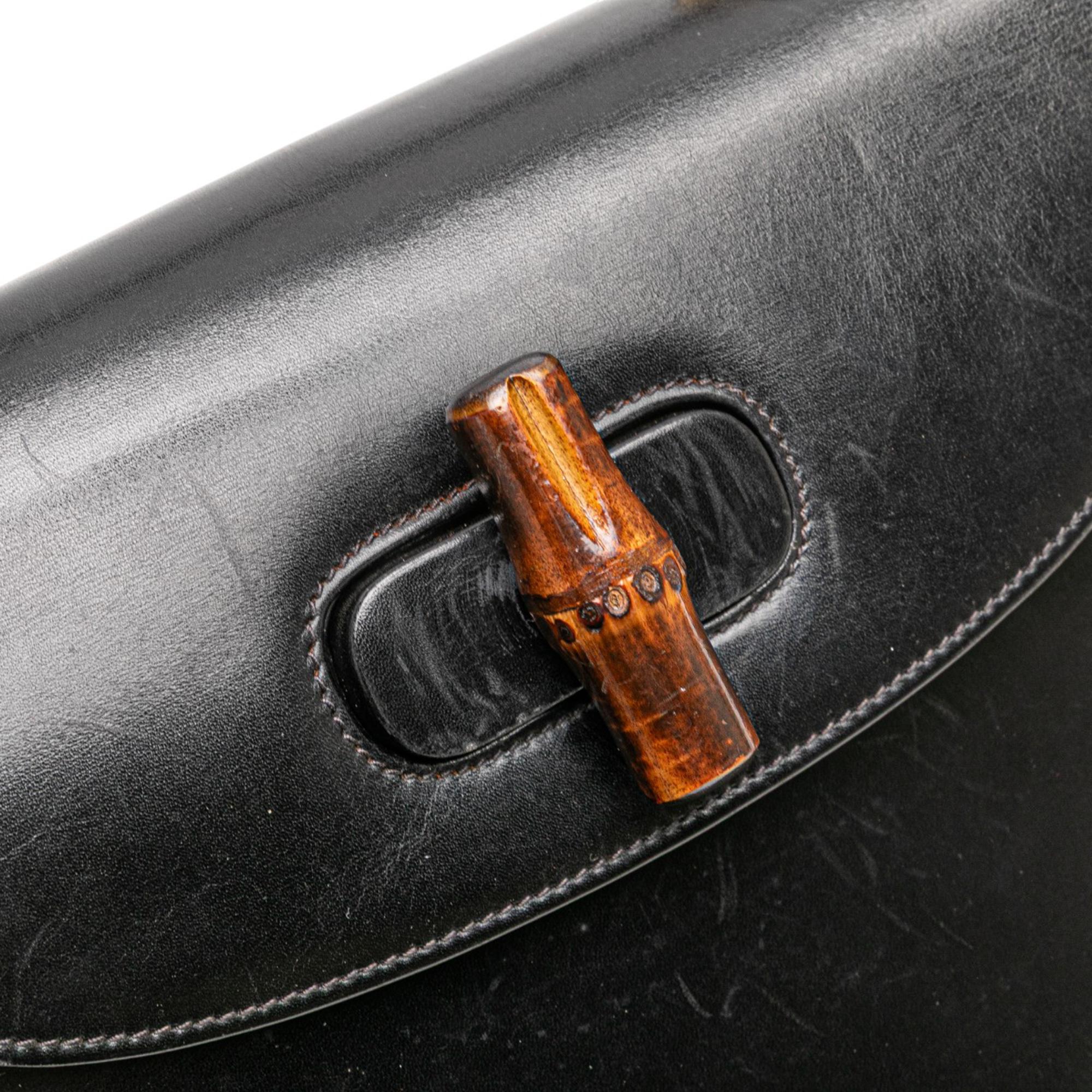 Gucci Calfskin Bamboo Night