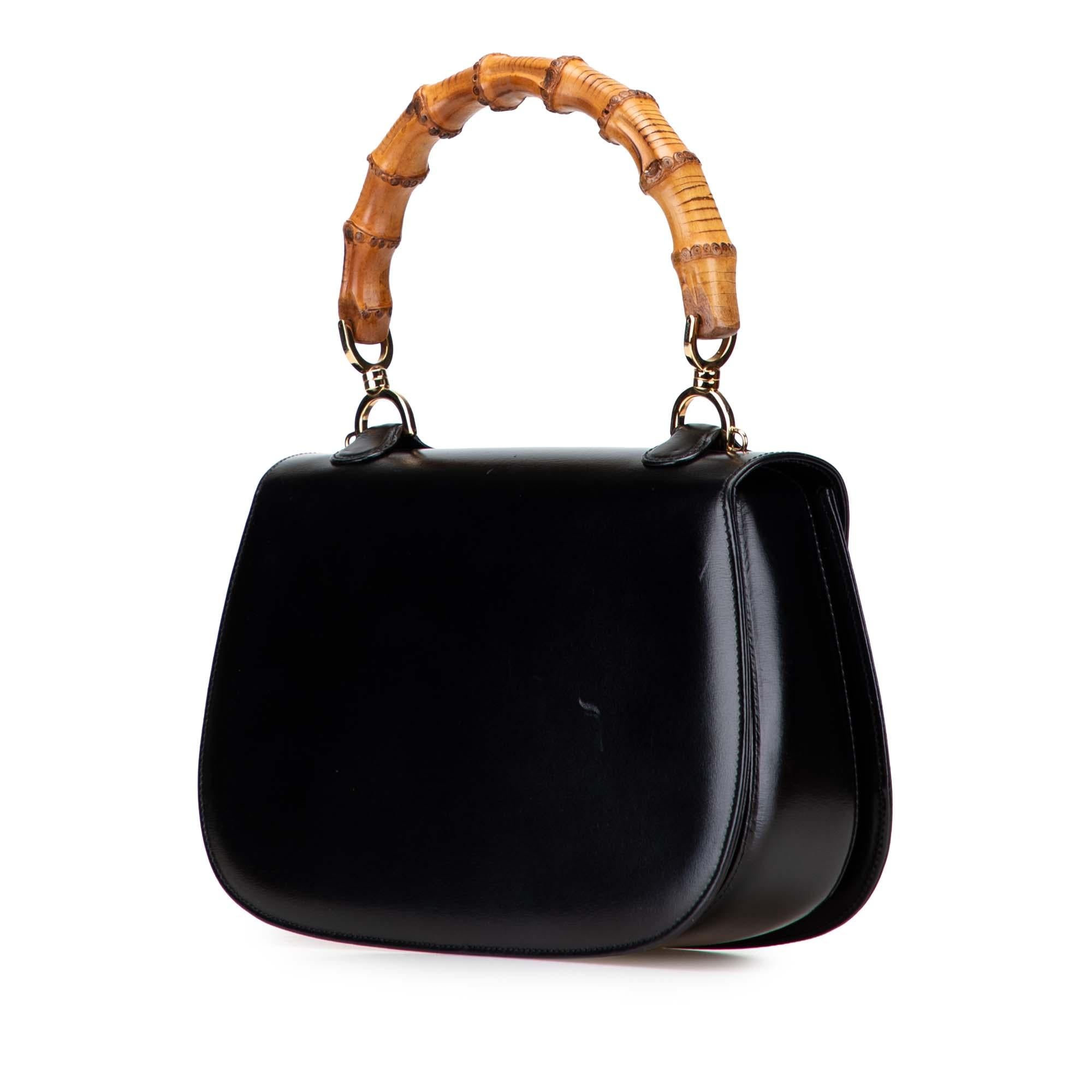 Gucci Calfskin Bamboo Night
