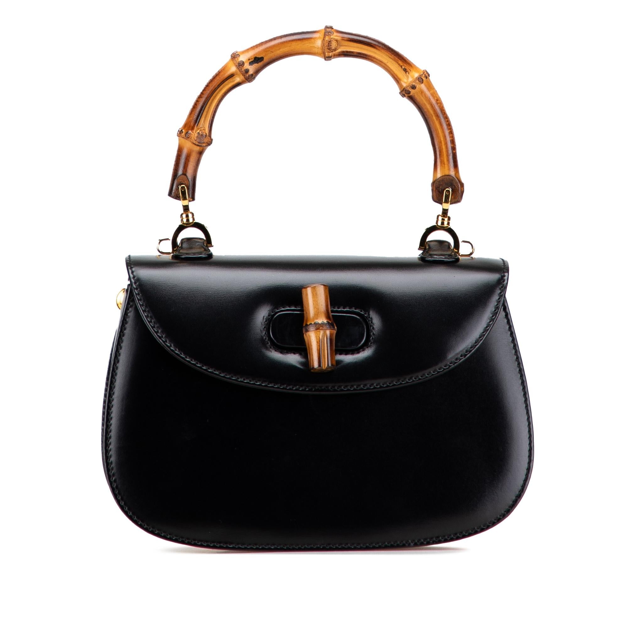 Gucci Calfskin Bamboo Night