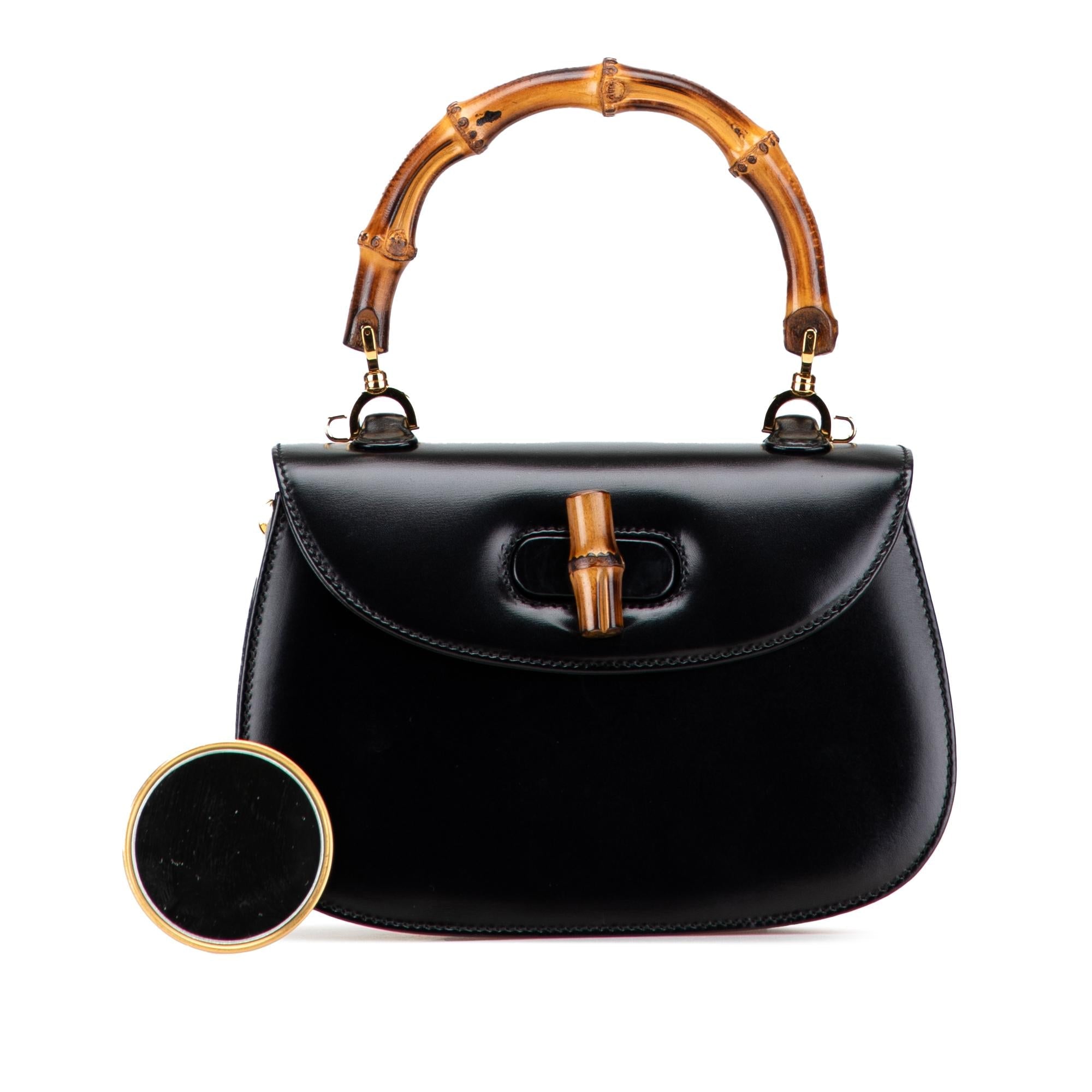 Gucci Calfskin Bamboo Night