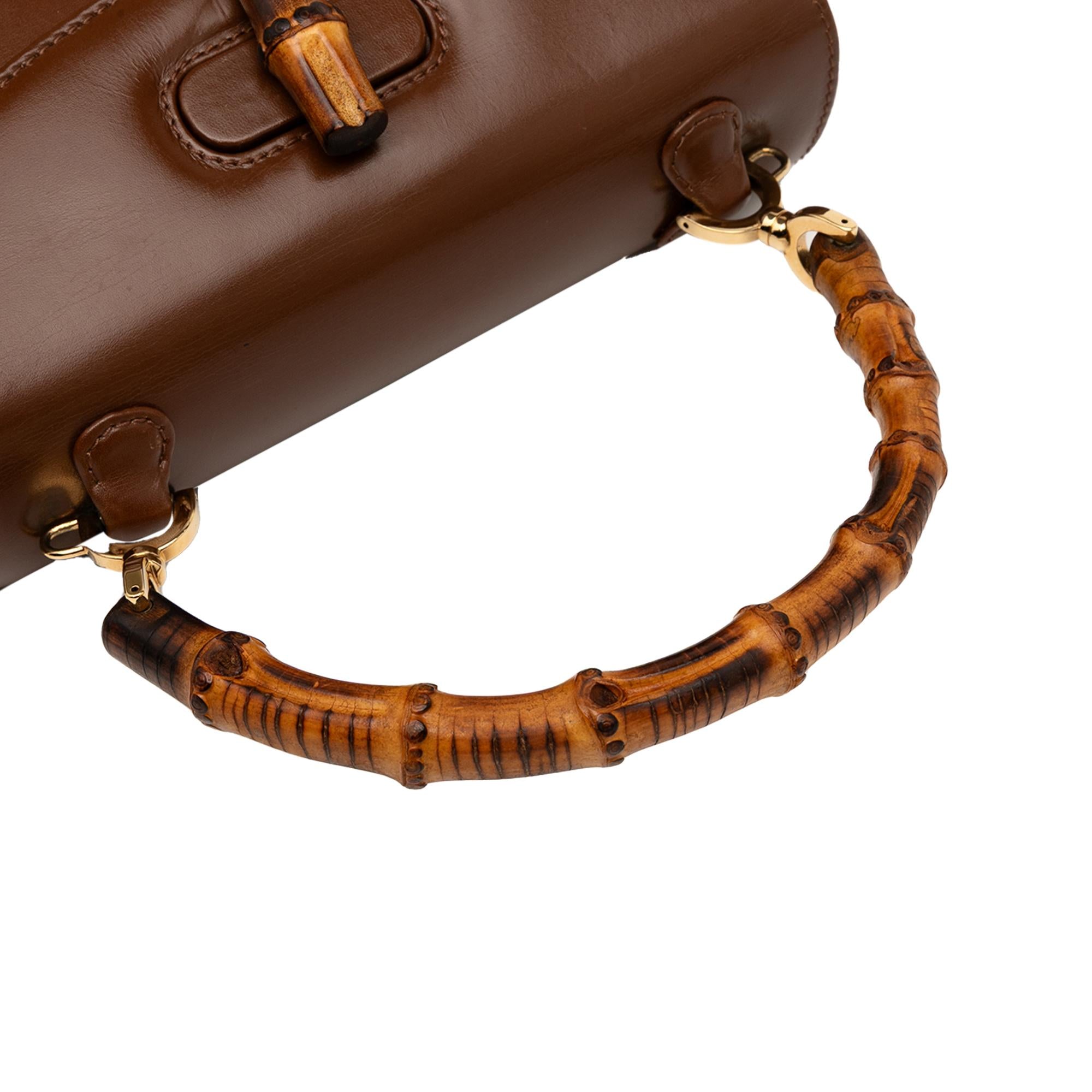 Gucci Calfskin Bamboo Night