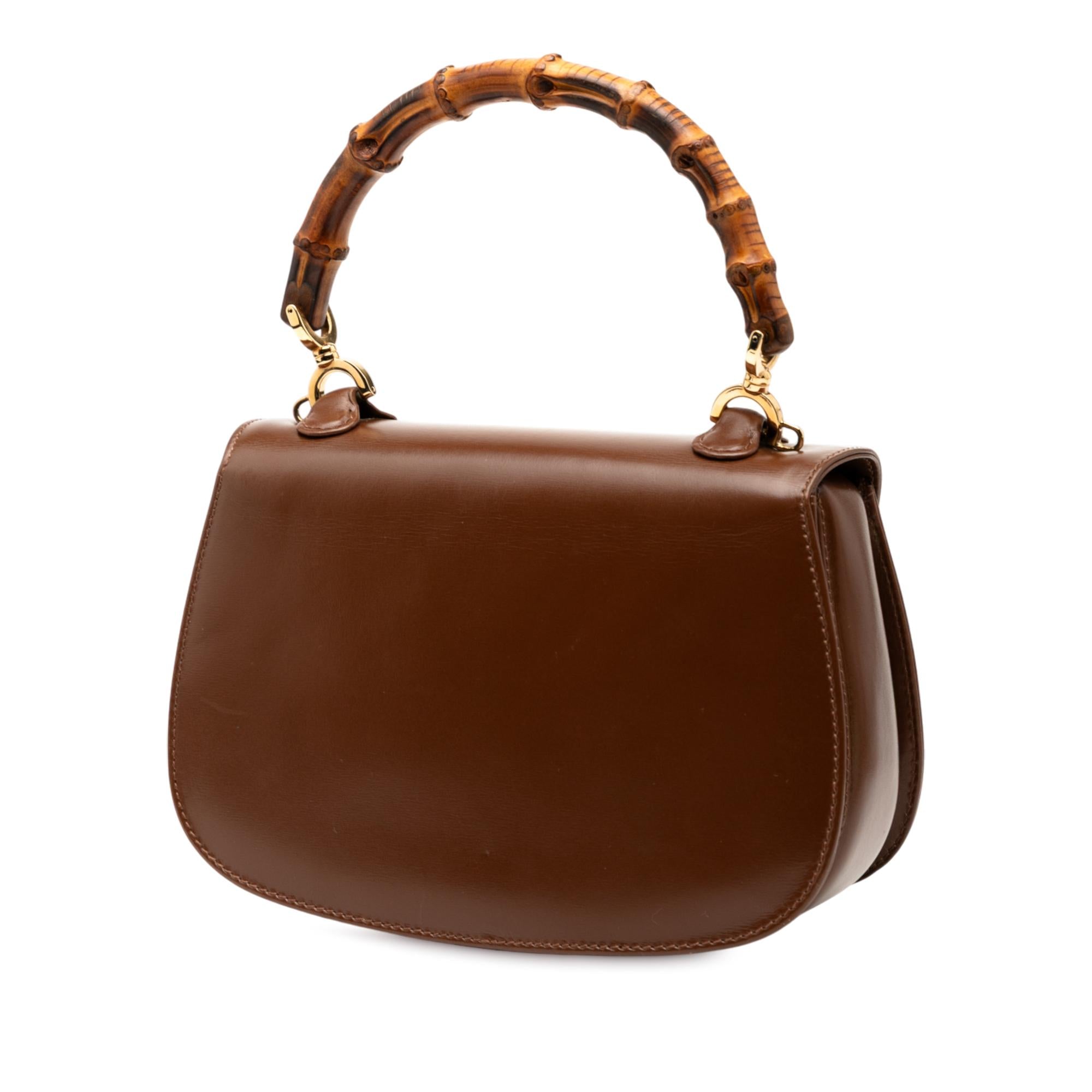 Gucci Calfskin Bamboo Night