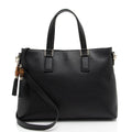 Gucci Calfskin Bamboo Tassel Tote (SHF-gWsjHp)