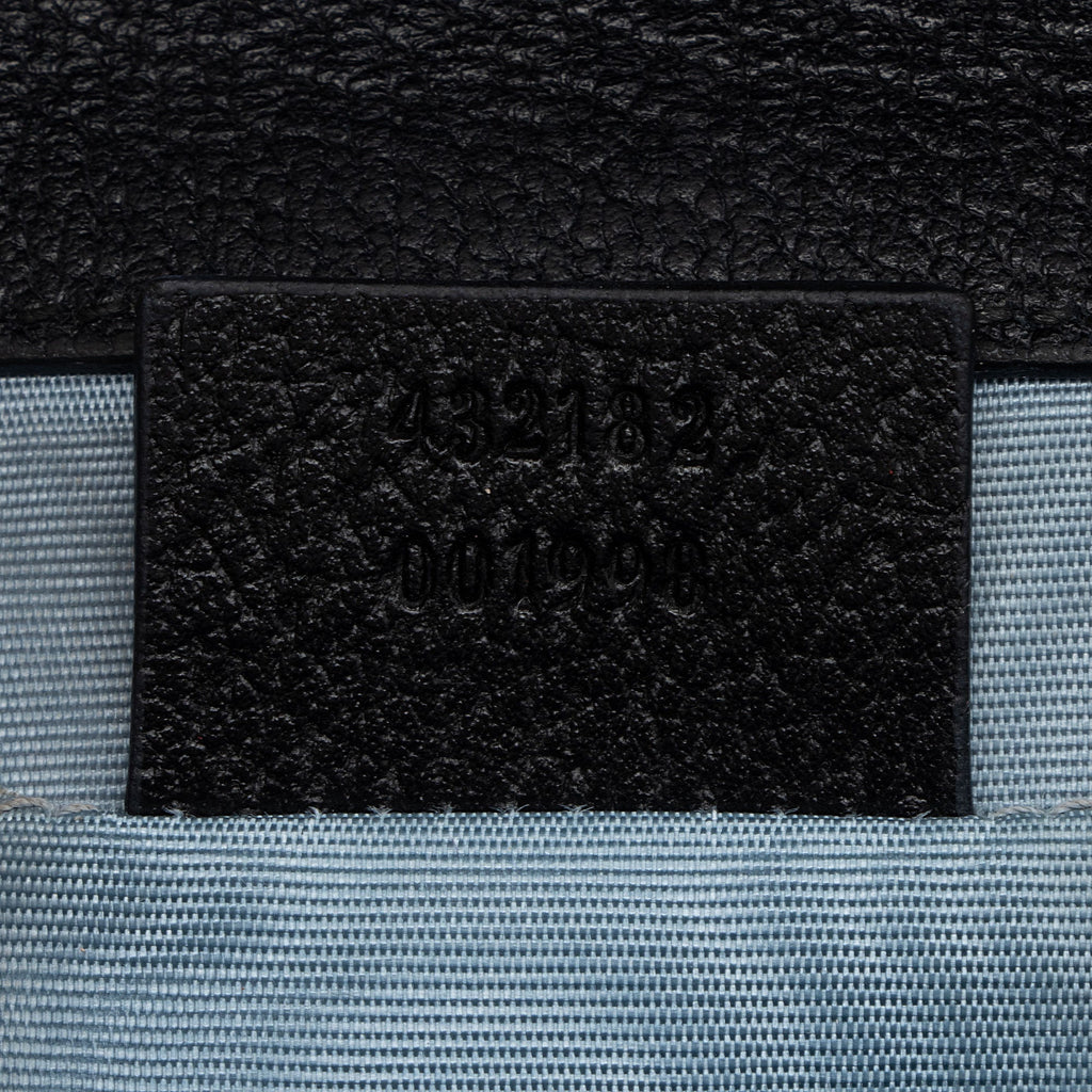 Gucci Calfskin Bee Star Padlock Small Shoulder Bag