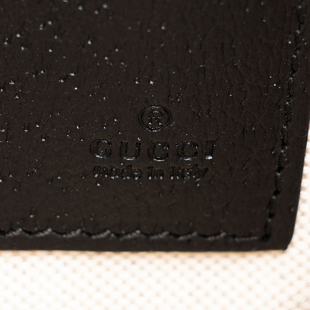 Gucci Calfskin Bee Wristlet