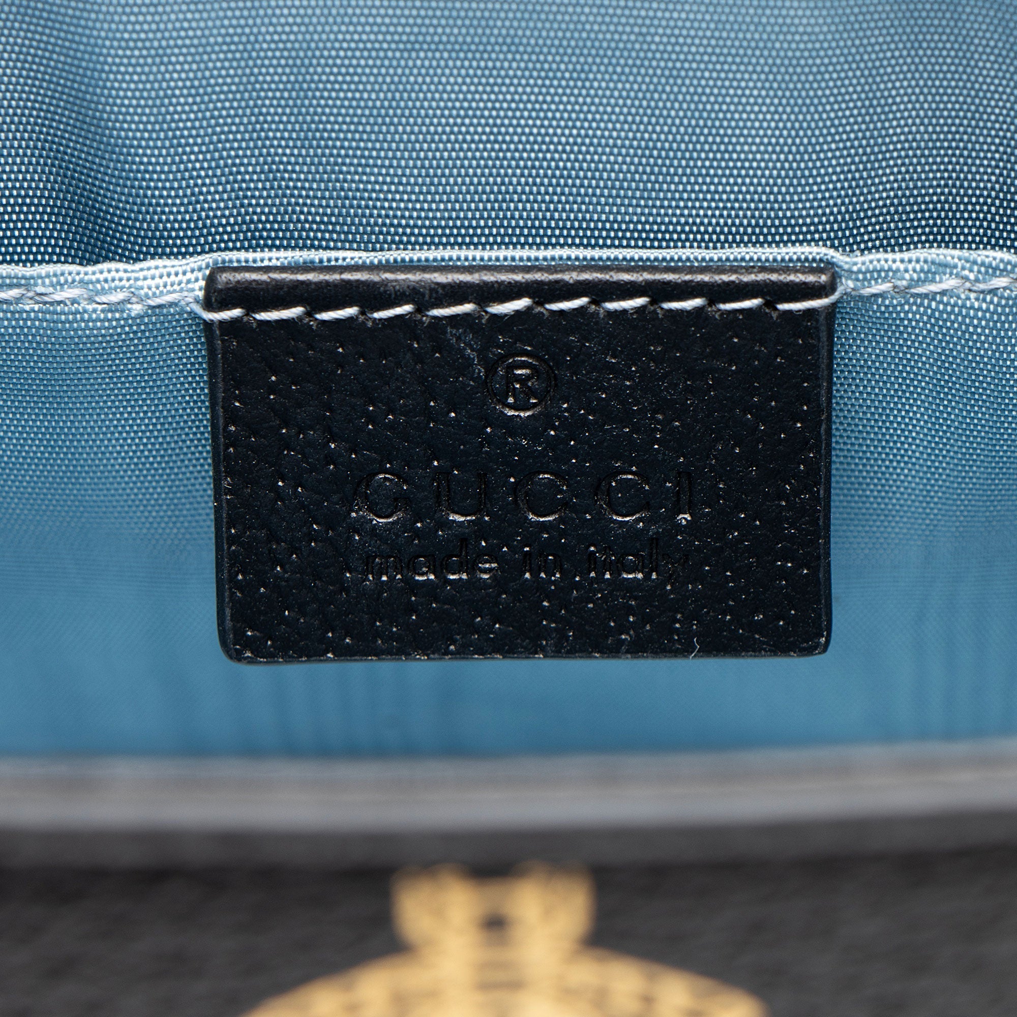 Gucci Calfskin Bee & Star Sylvie Mini Top Handle
