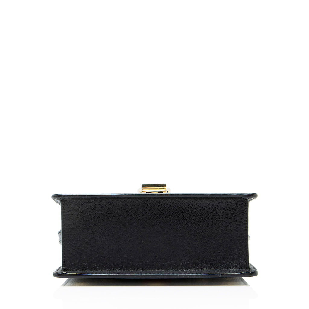Gucci Calfskin Bee & Star Sylvie Mini Top Handle