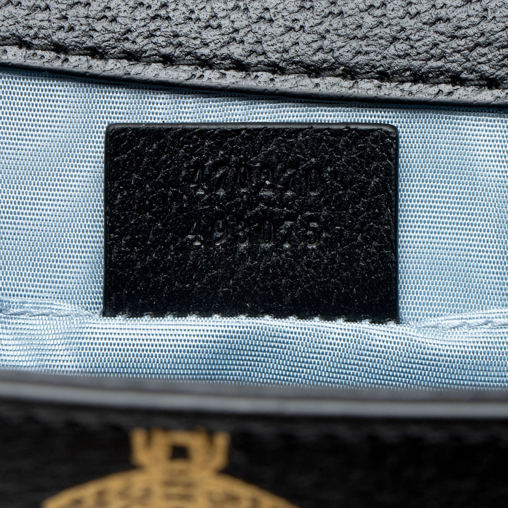 Gucci Calfskin Bee & Star Sylvie Mini Top Handle