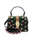 Gucci Calfskin Bee & Star Sylvie Mini Top Handle