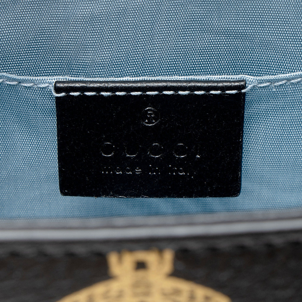 Gucci Calfskin Bee & Star Sylvie Mini Top Handle