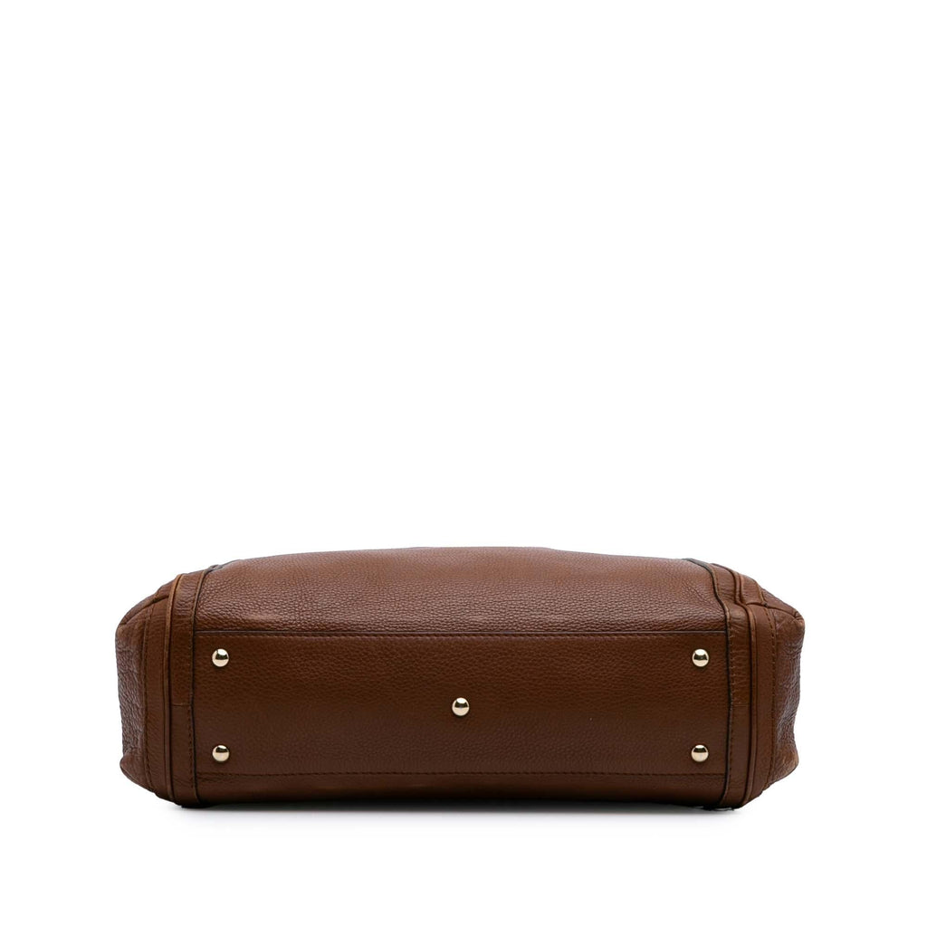 Gucci Calfskin Bella Satchel
