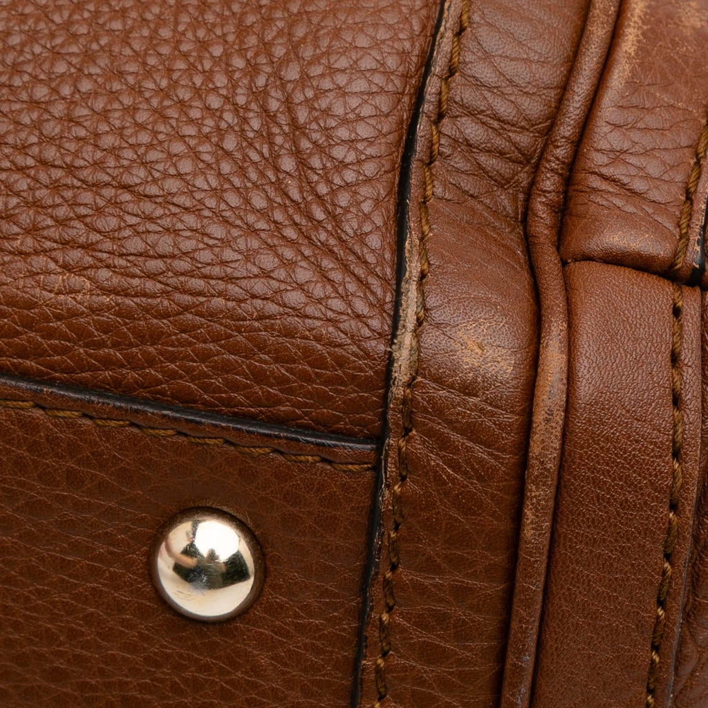 Gucci Calfskin Bella Satchel