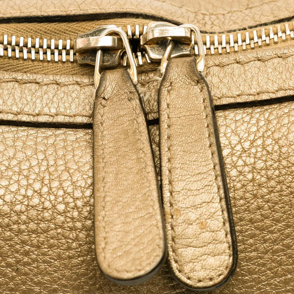 Gucci Calfskin Bella Satchel