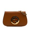 Gucci Calfskin Blondie Chain Satchel