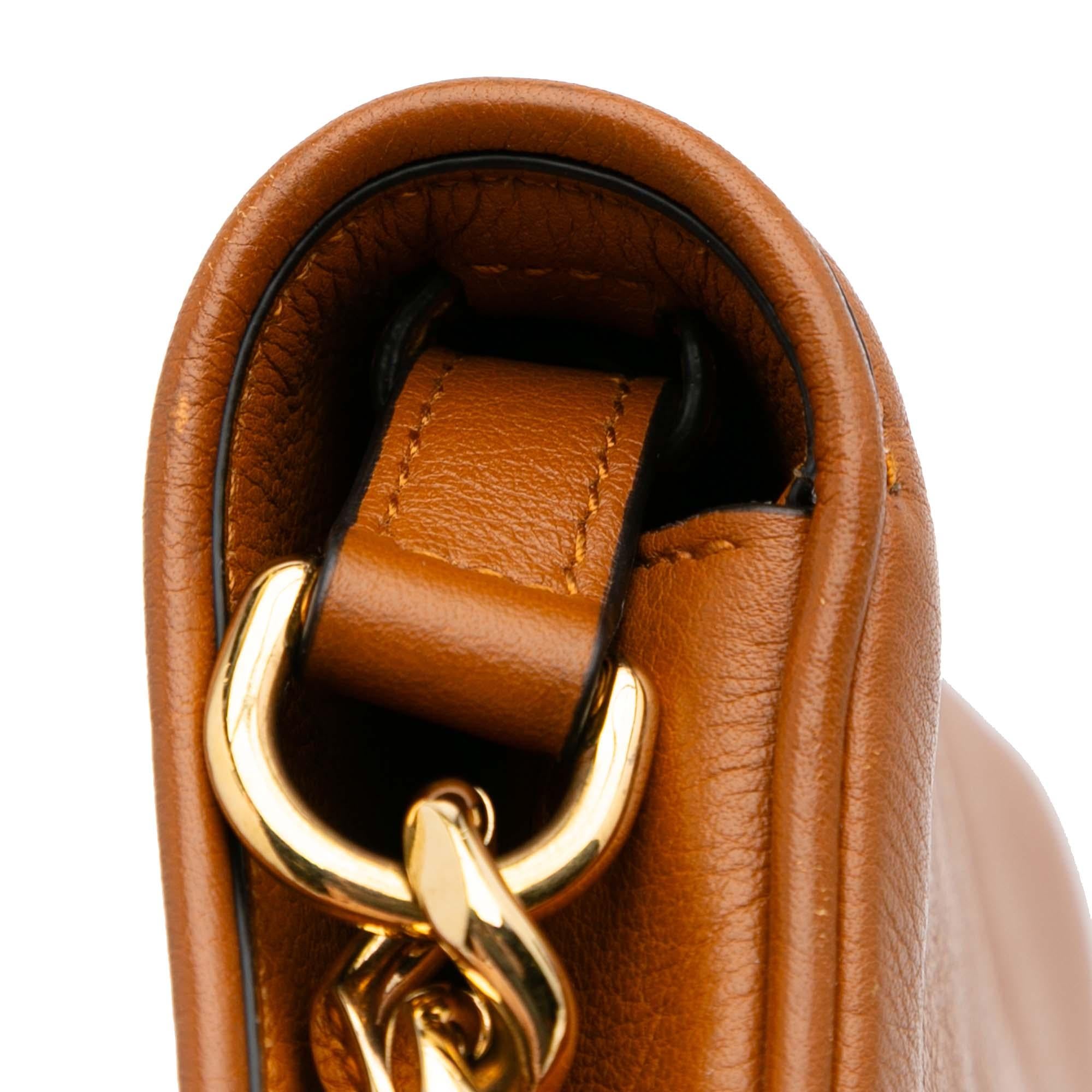 Gucci Calfskin Blondie Chain Satchel