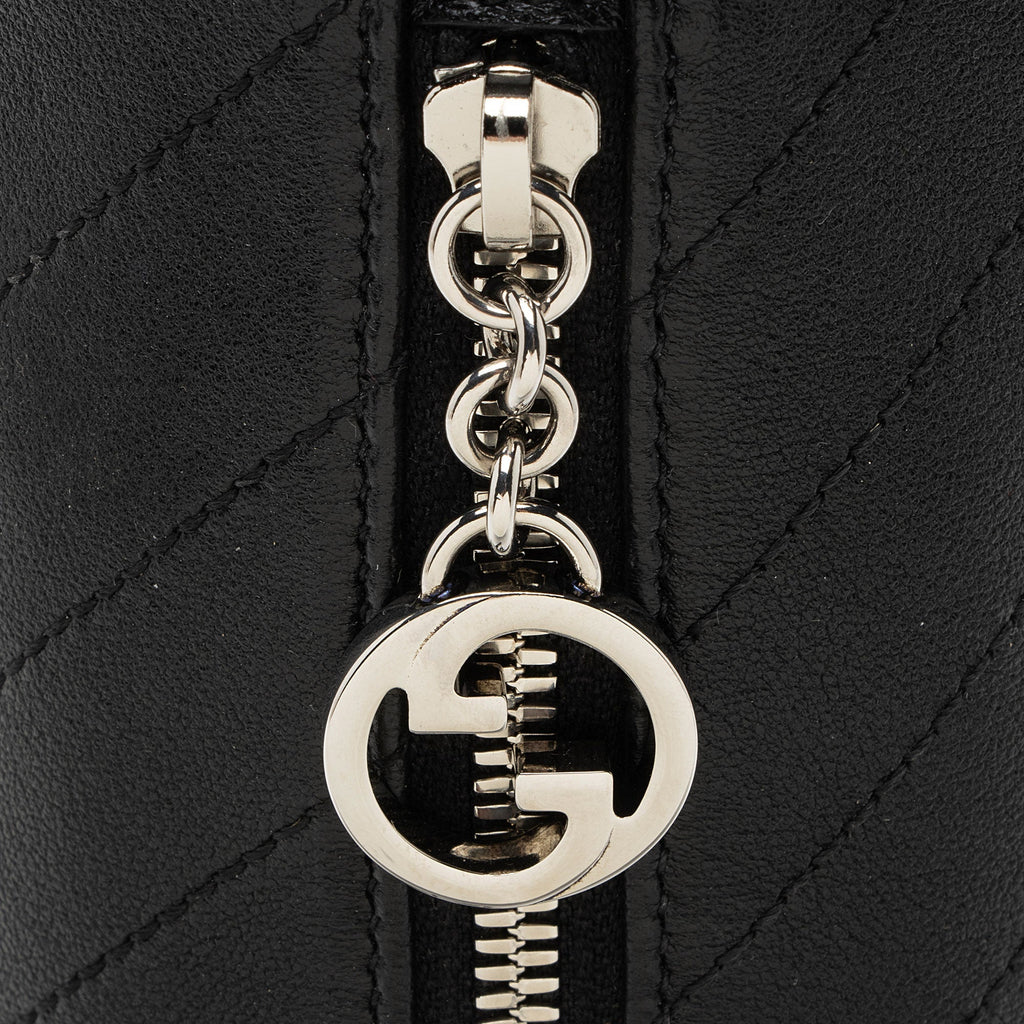 Gucci Calfskin Blondie Mini Barrel Bag