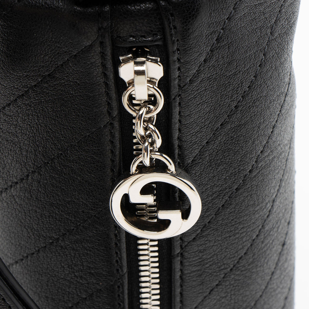 Gucci Calfskin Blondie Mini Barrel Bag