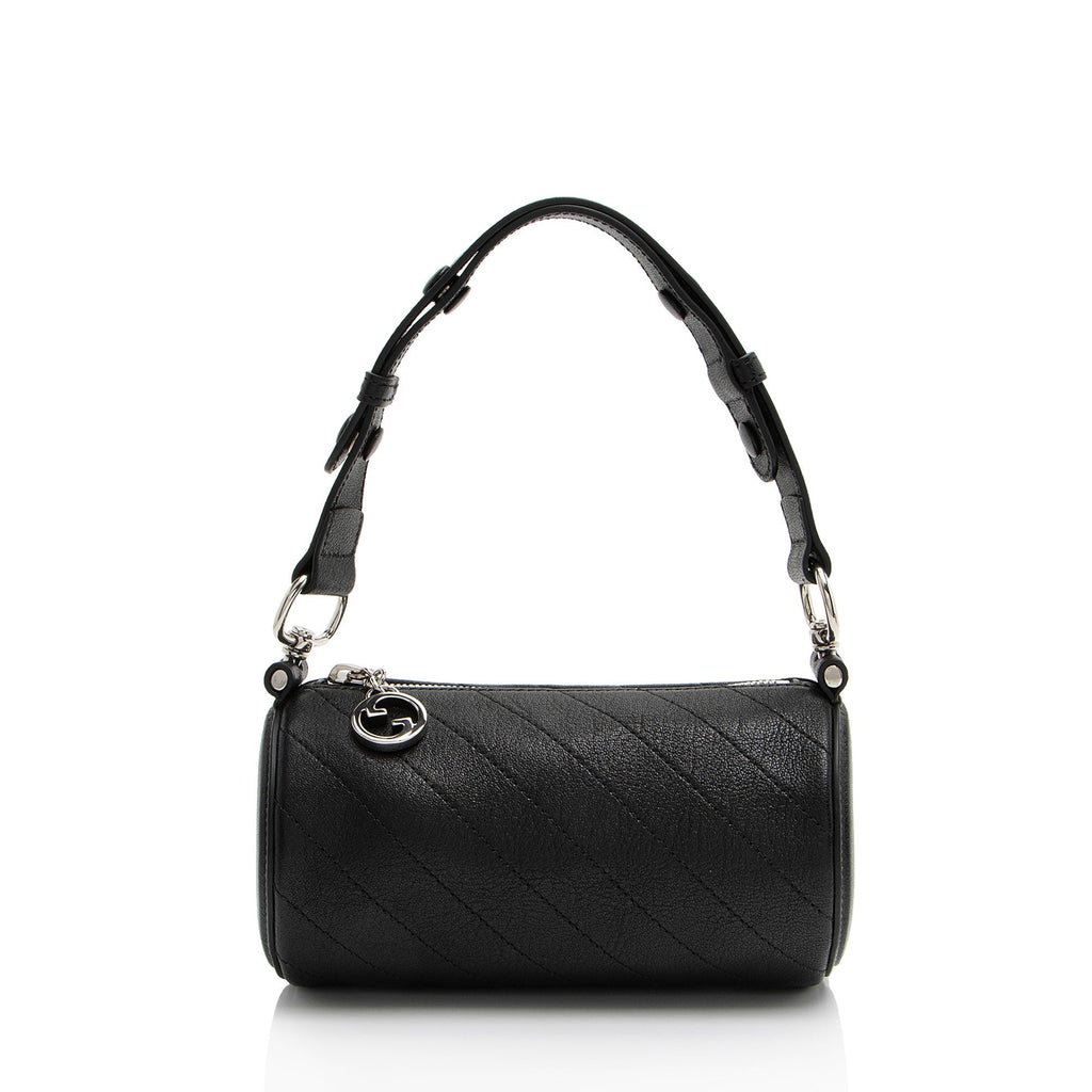 Gucci Calfskin Blondie Mini Barrel Bag