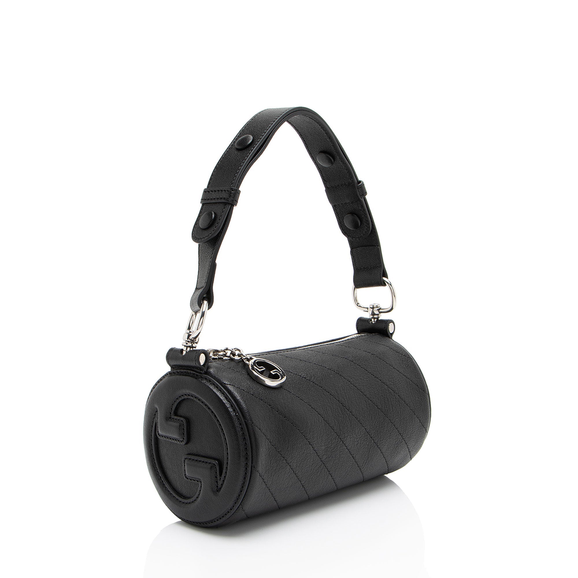 Gucci Calfskin Blondie Mini Barrel Bag