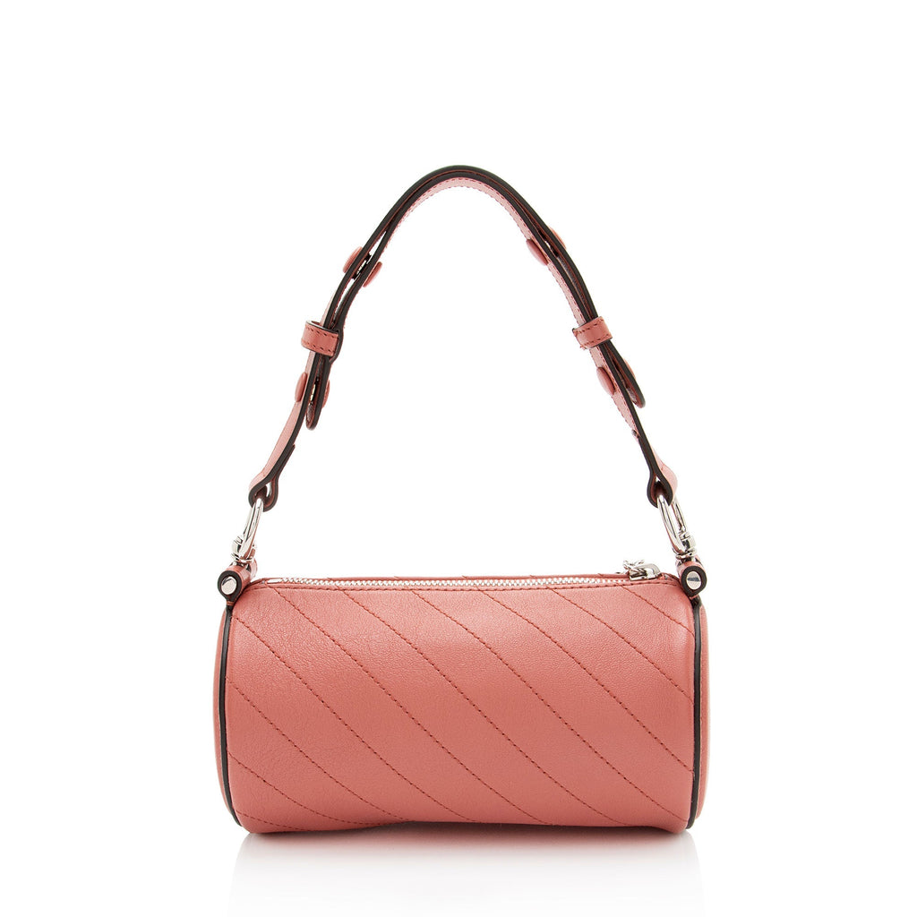 Gucci Calfskin Blondie Mini Barrel Bag