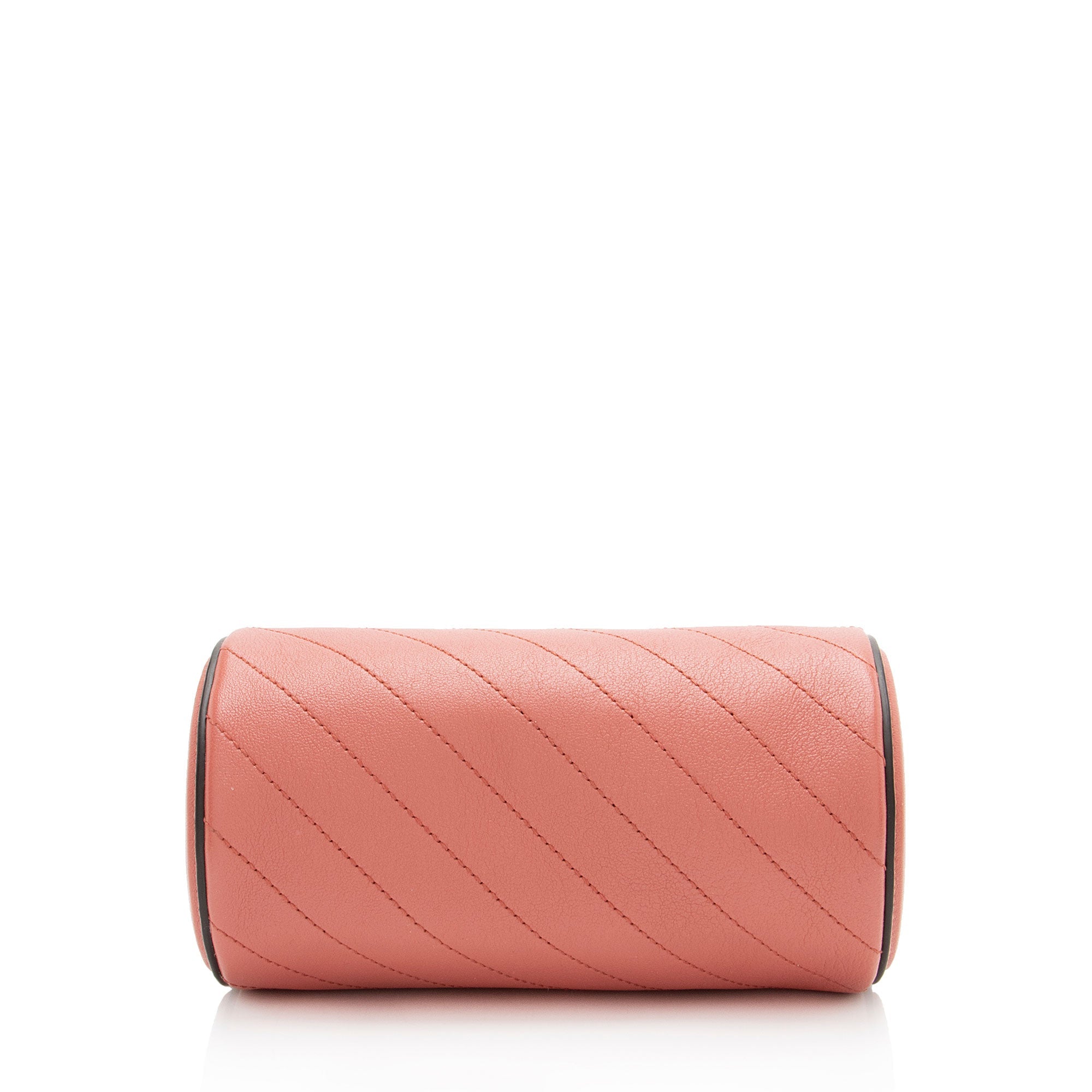 Gucci Calfskin Blondie Mini Barrel Bag