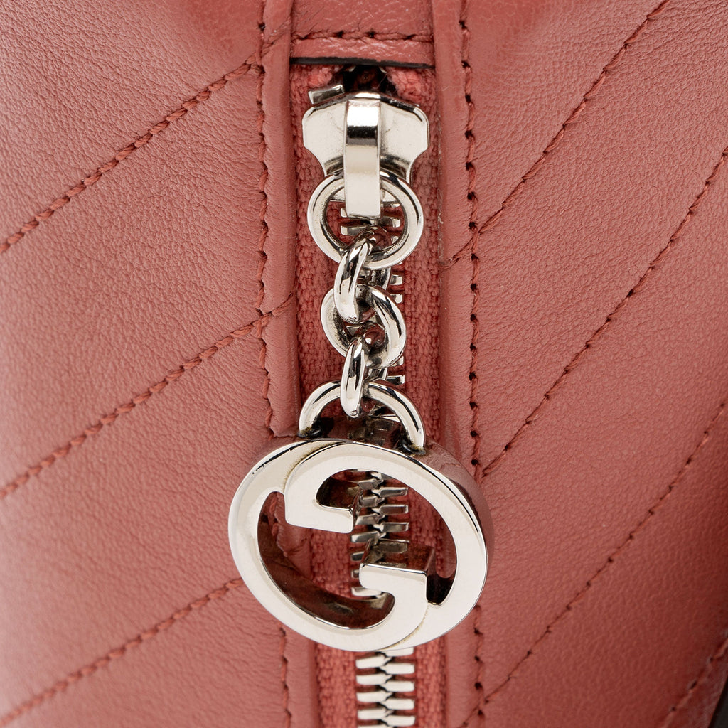 Gucci Calfskin Blondie Mini Barrel Bag