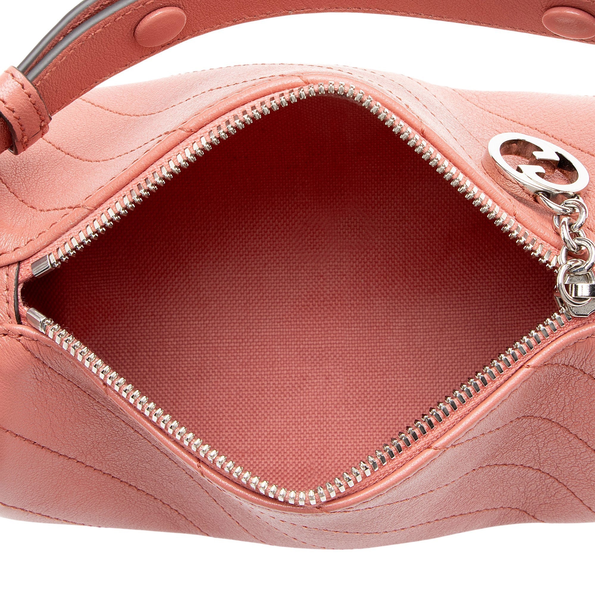 Gucci Calfskin Blondie Mini Barrel Bag