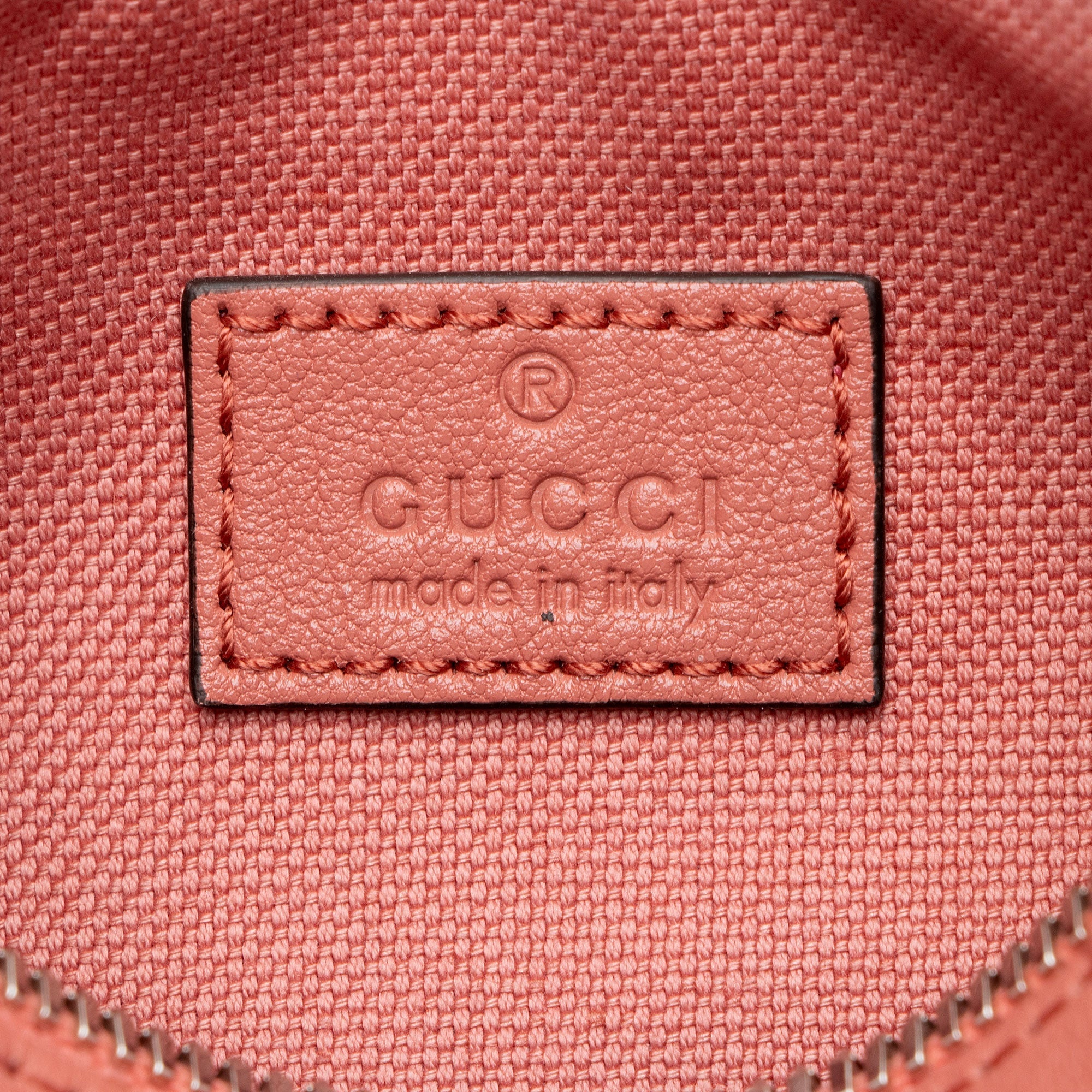 Gucci Calfskin Blondie Mini Barrel Bag